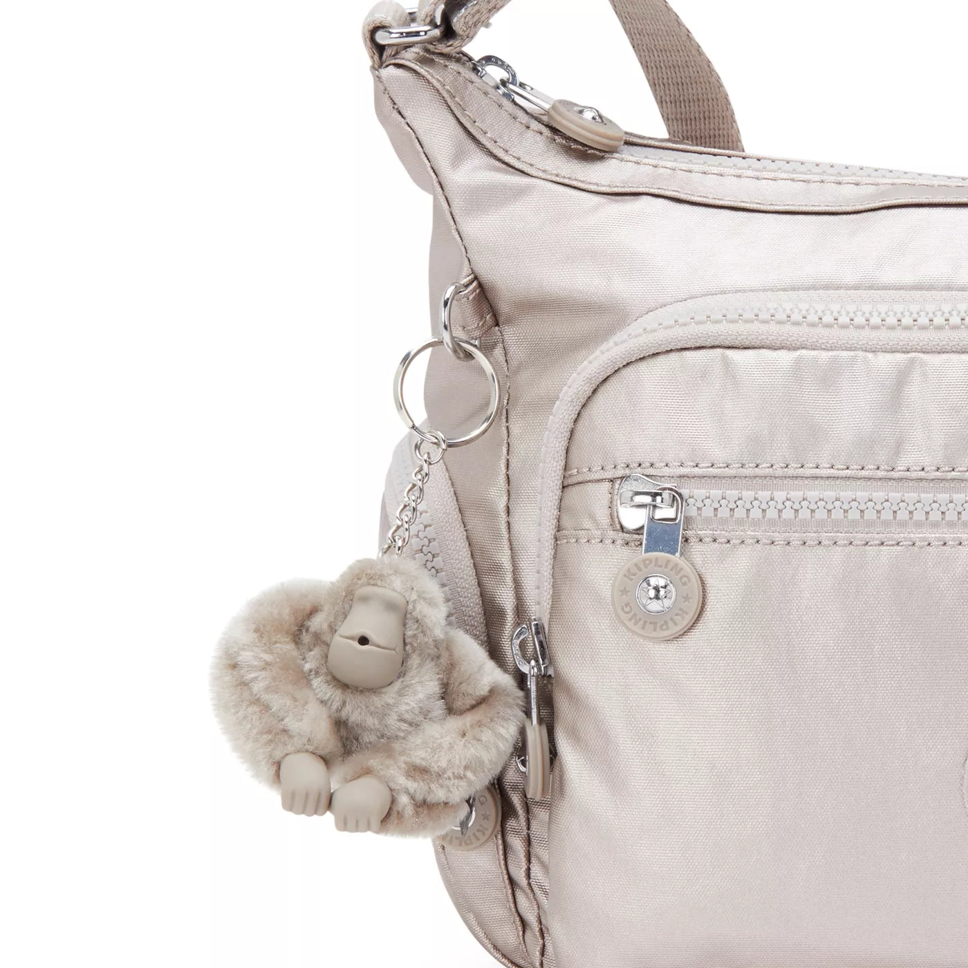 Kipling Gabbie S in Metallic Glow — interior view