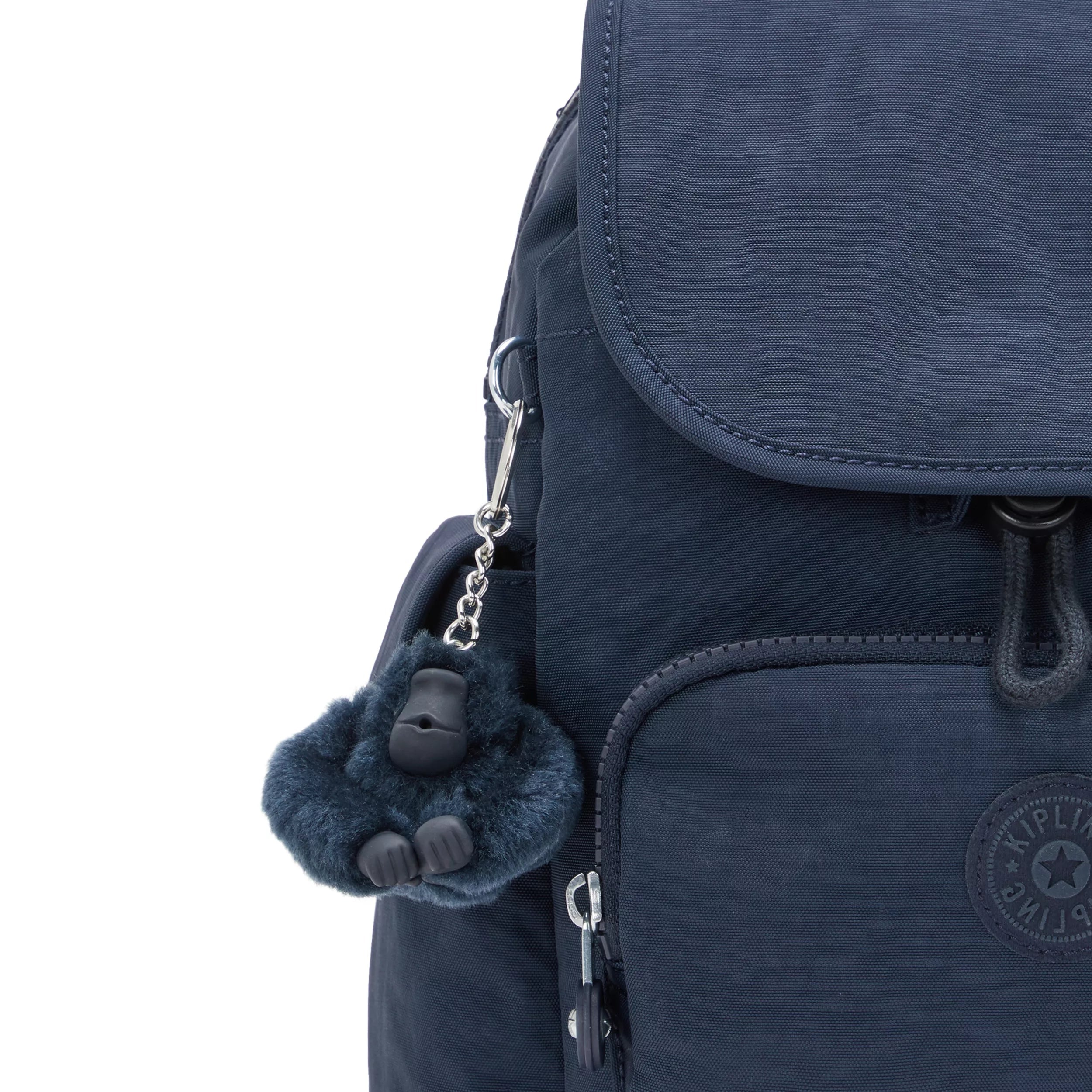 Kipling City Pack Mini in Blue Bleu 2 — detail view