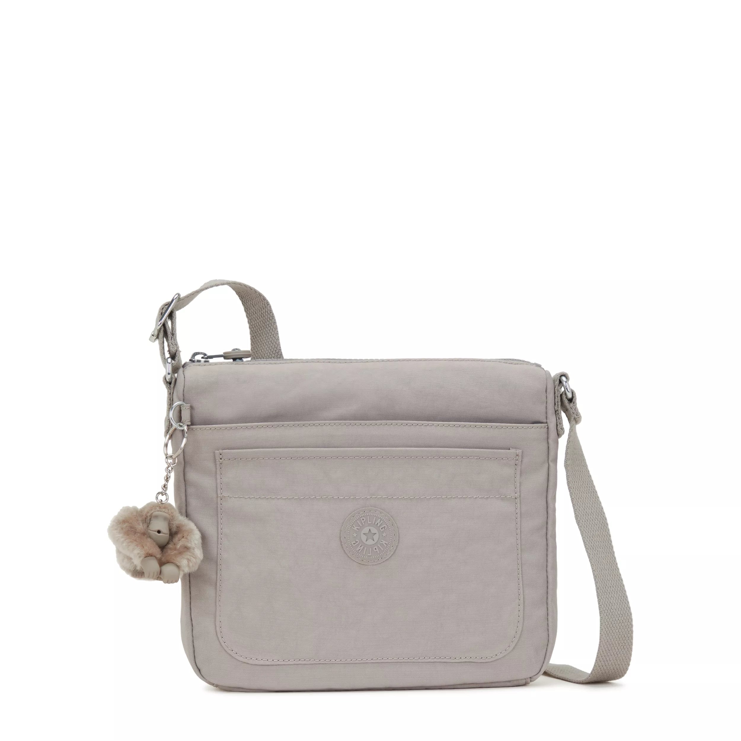 Kipling Sebastian in Grey Gris — front view
