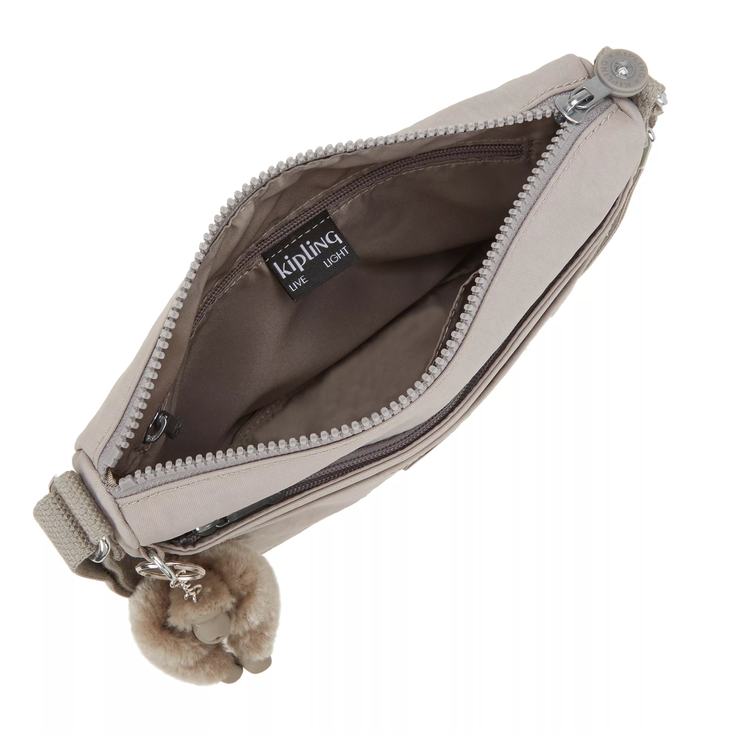 Kipling Sebastian in Grey Gris — angle view 3