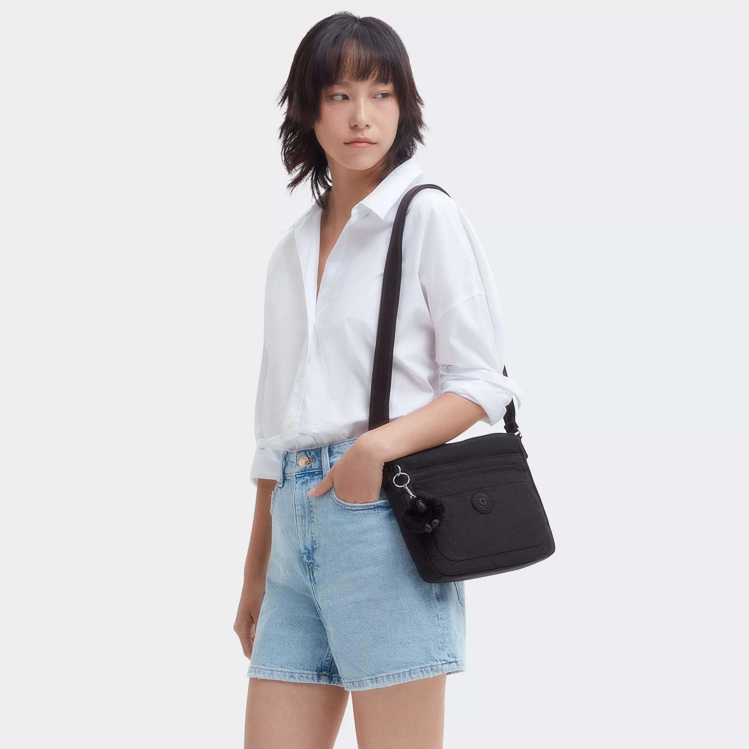 Kipling Sebastian in Black Noir — back view