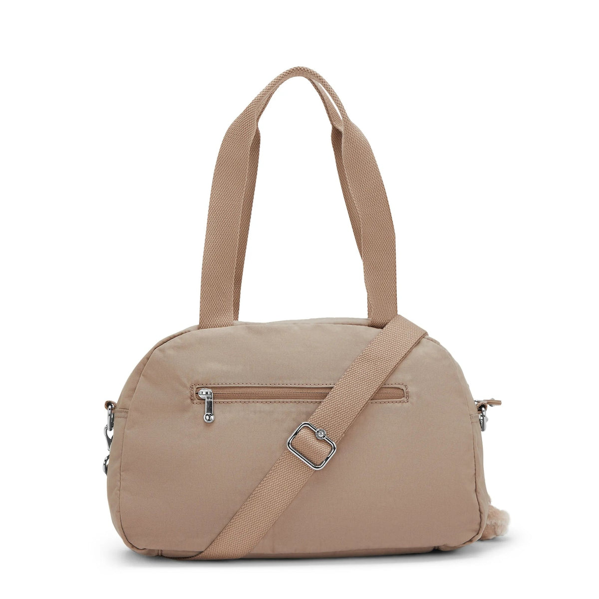Kipling Cool Defea Shoulder Bag in Tan Beige — back view