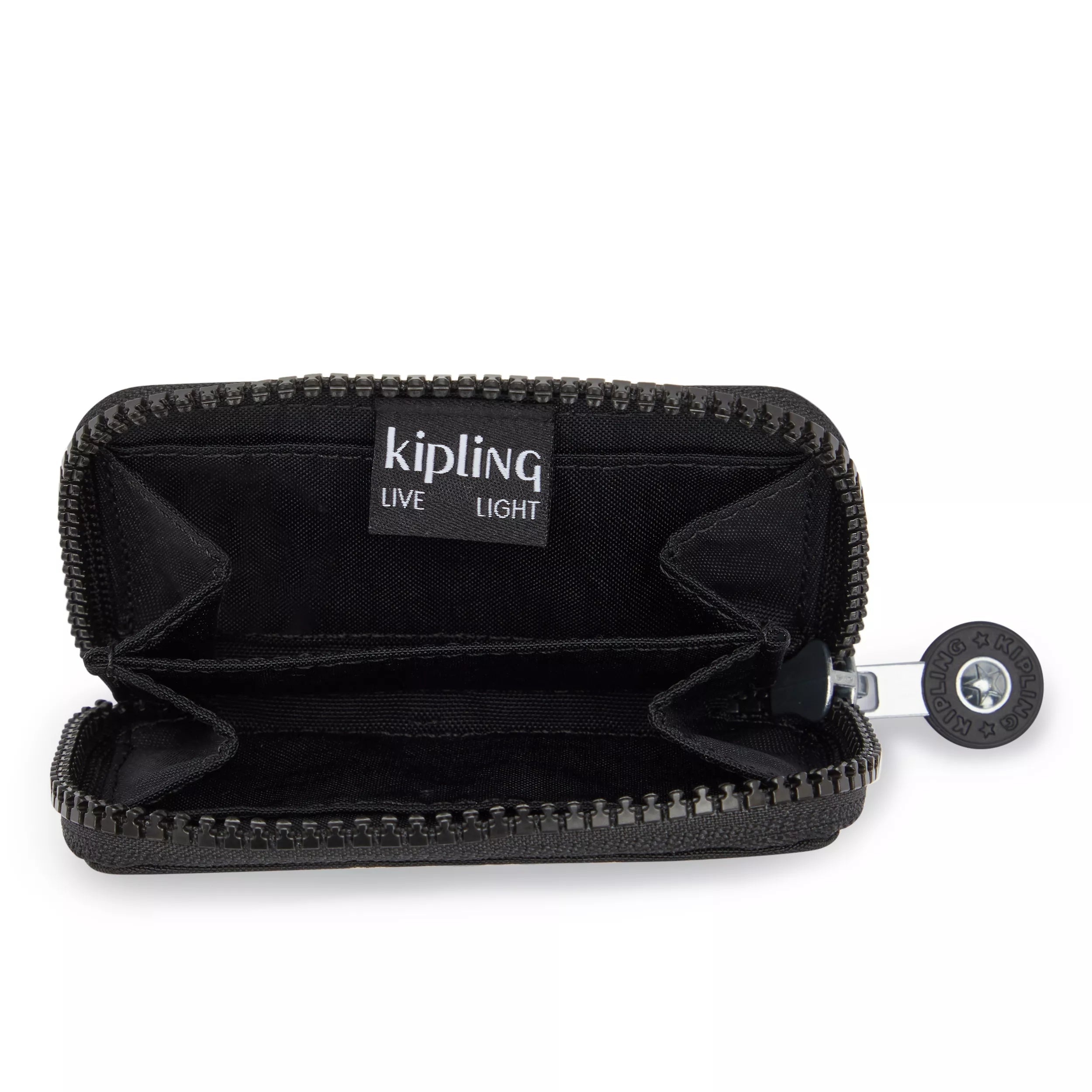 Kipling Cash Buddy in Black Noir — angle view 2