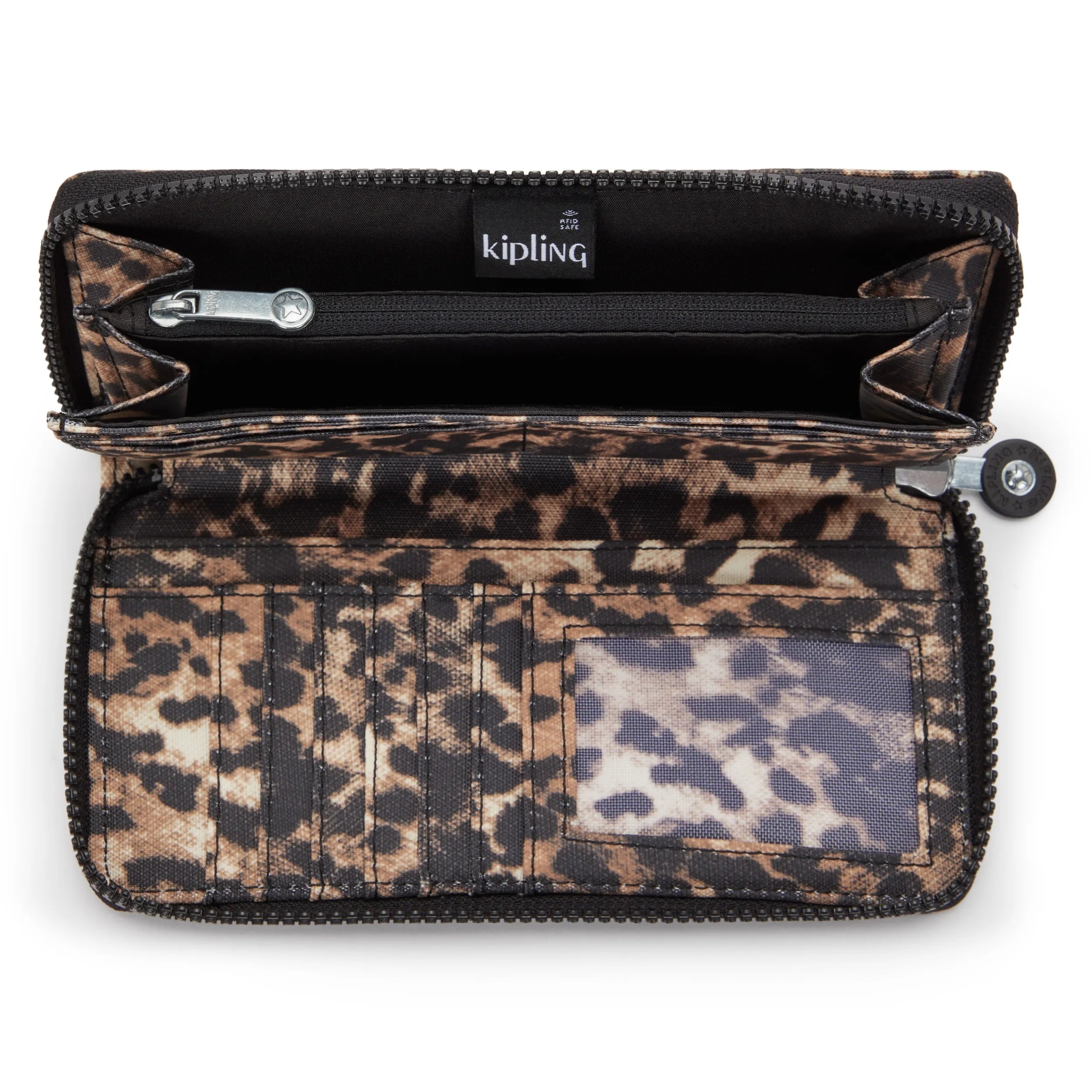 Kipling Money World in Wild Leopard — angle view 2