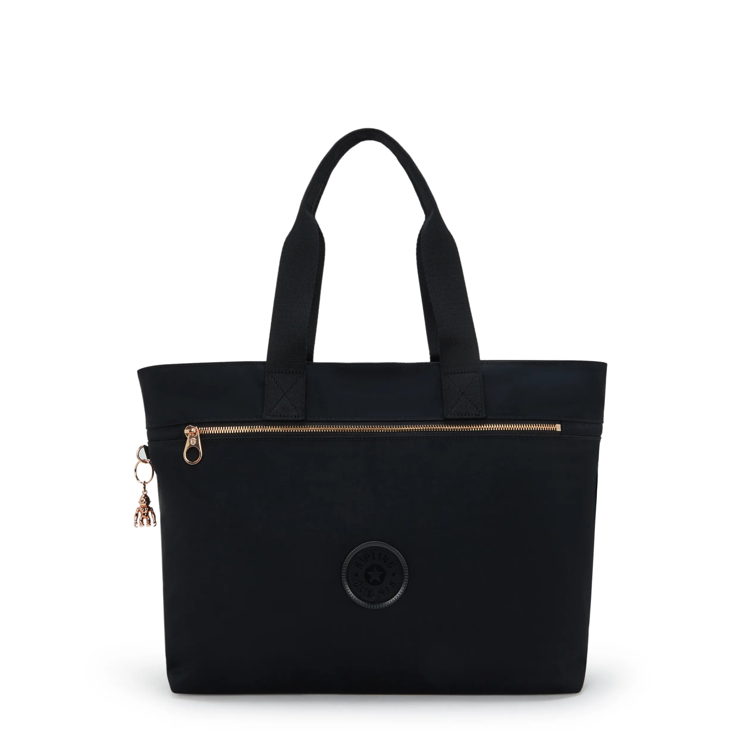 Kipling Colissa Zip in Black Rose Spice — front view