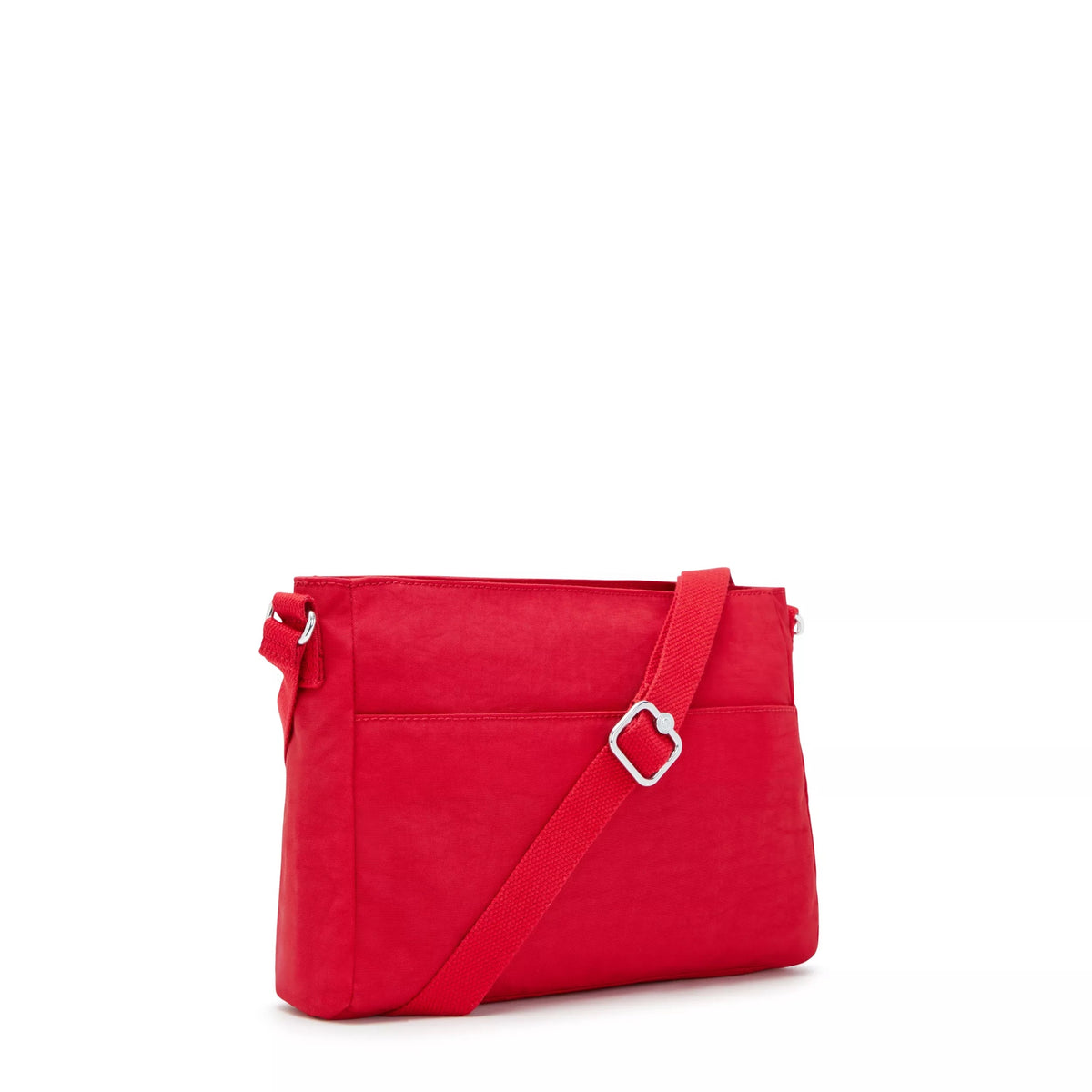 Kipling New Angie Crossbody Bag in Red Rouge — back view