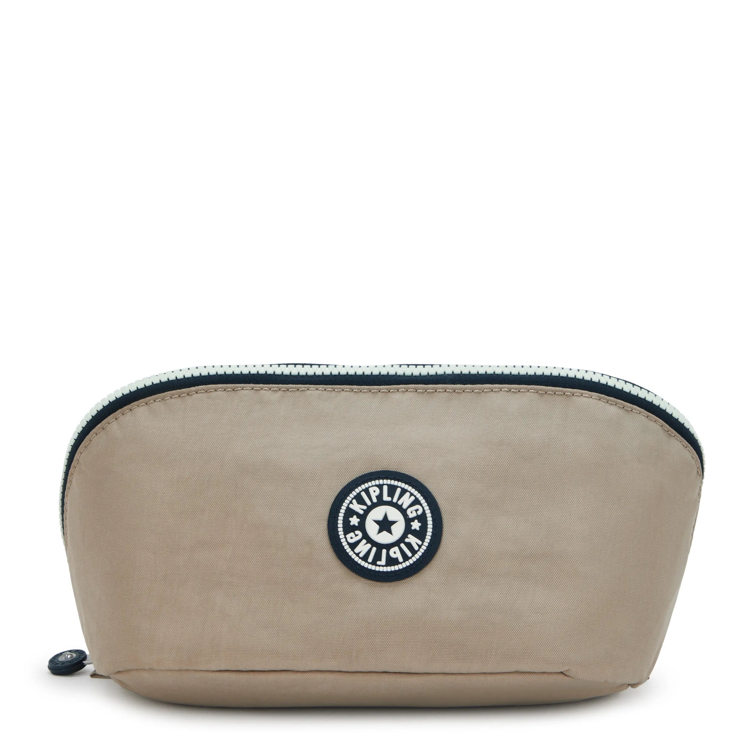 Kipling Mirko M in Soft Taupe — front view