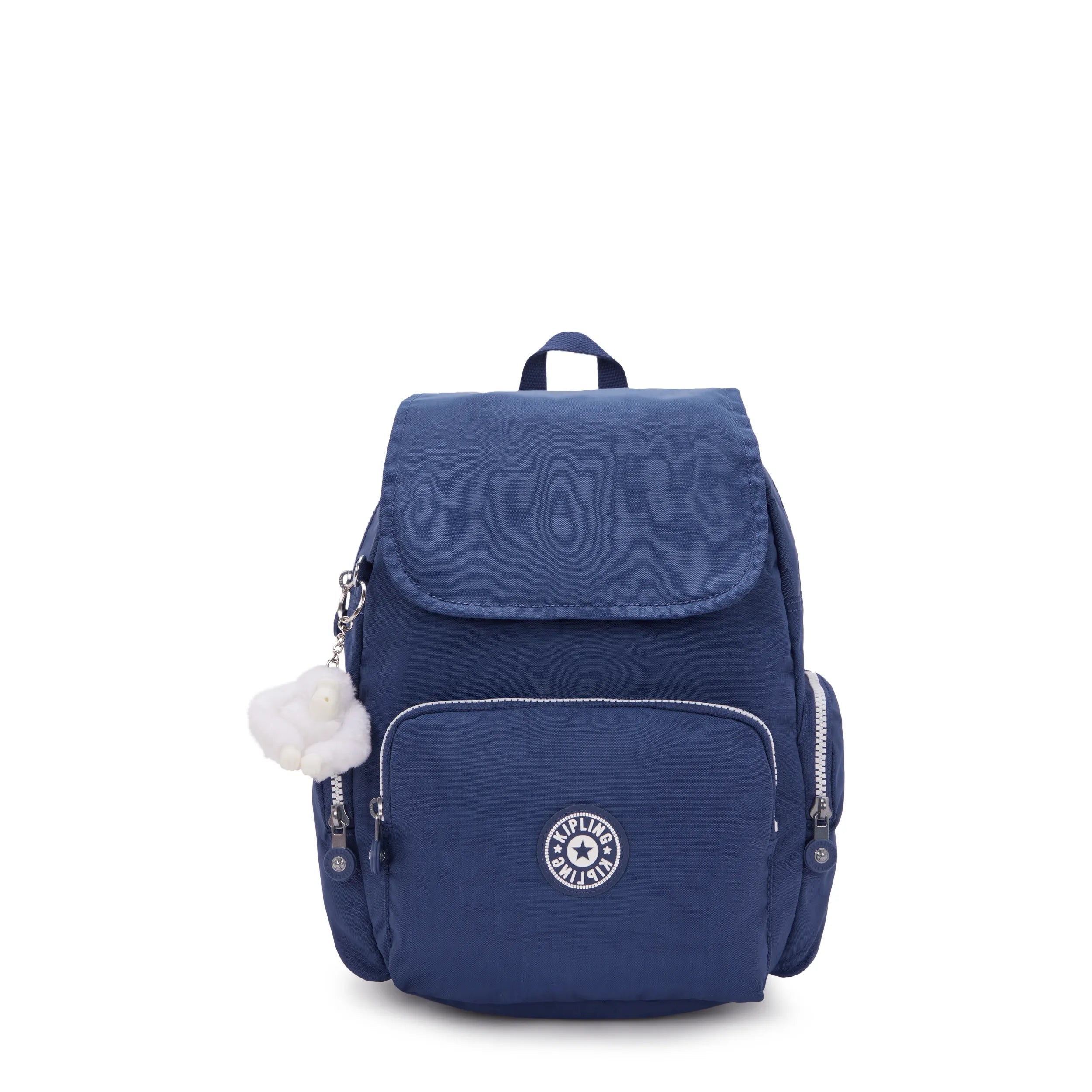 Kipling City Zip S in Casual Blue C — front view