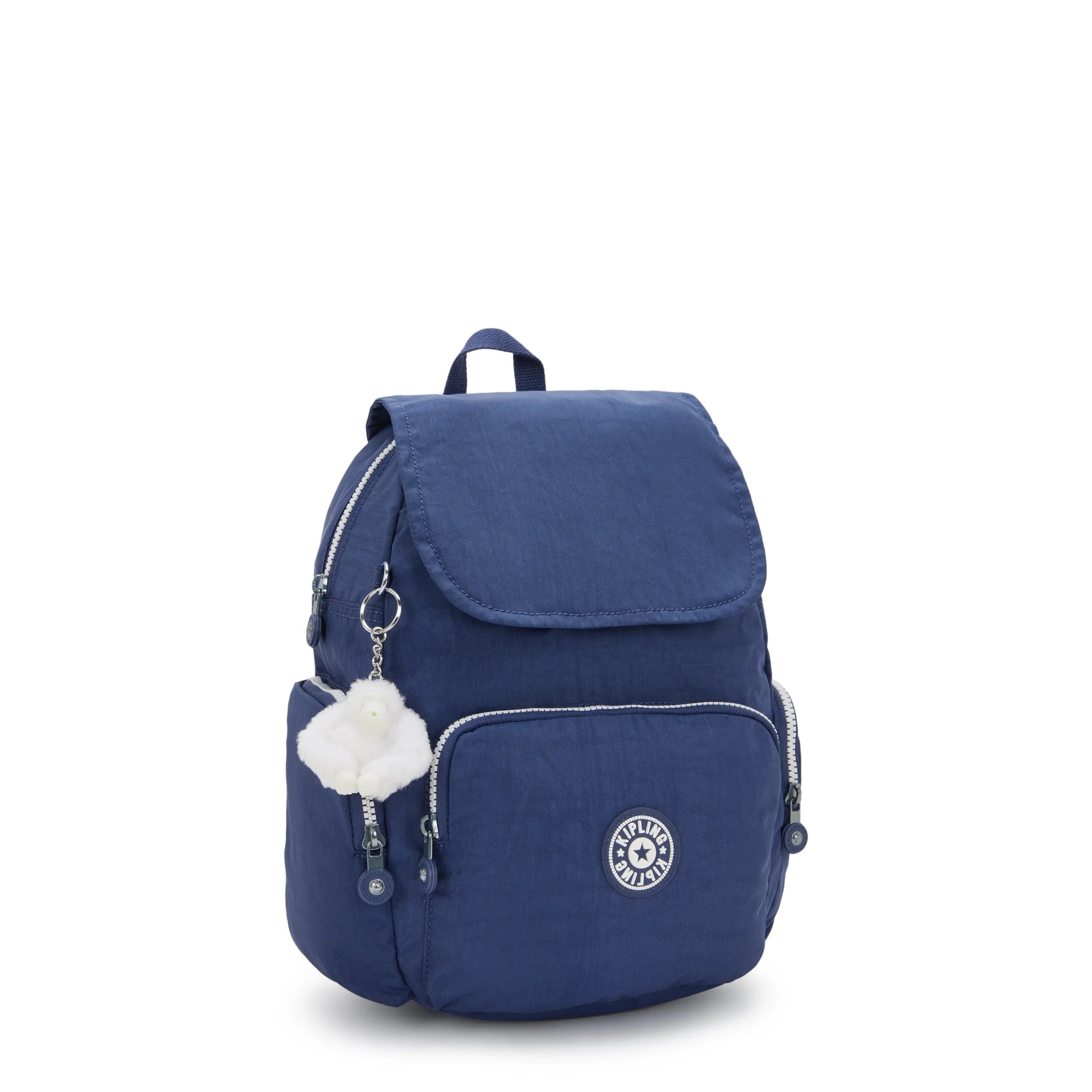 Kipling City Zip S in Casual Blue C — interior view