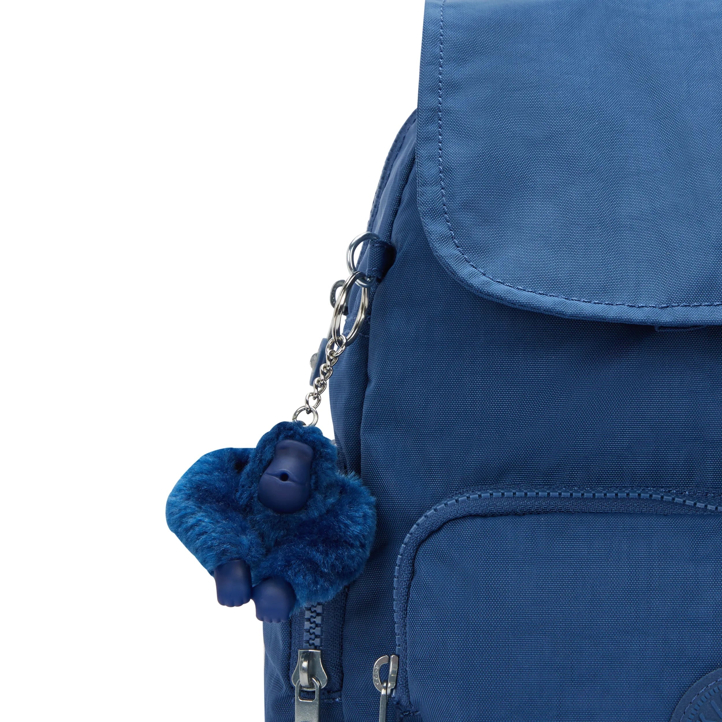 Kipling City Zip S in Casual Blue — detail view