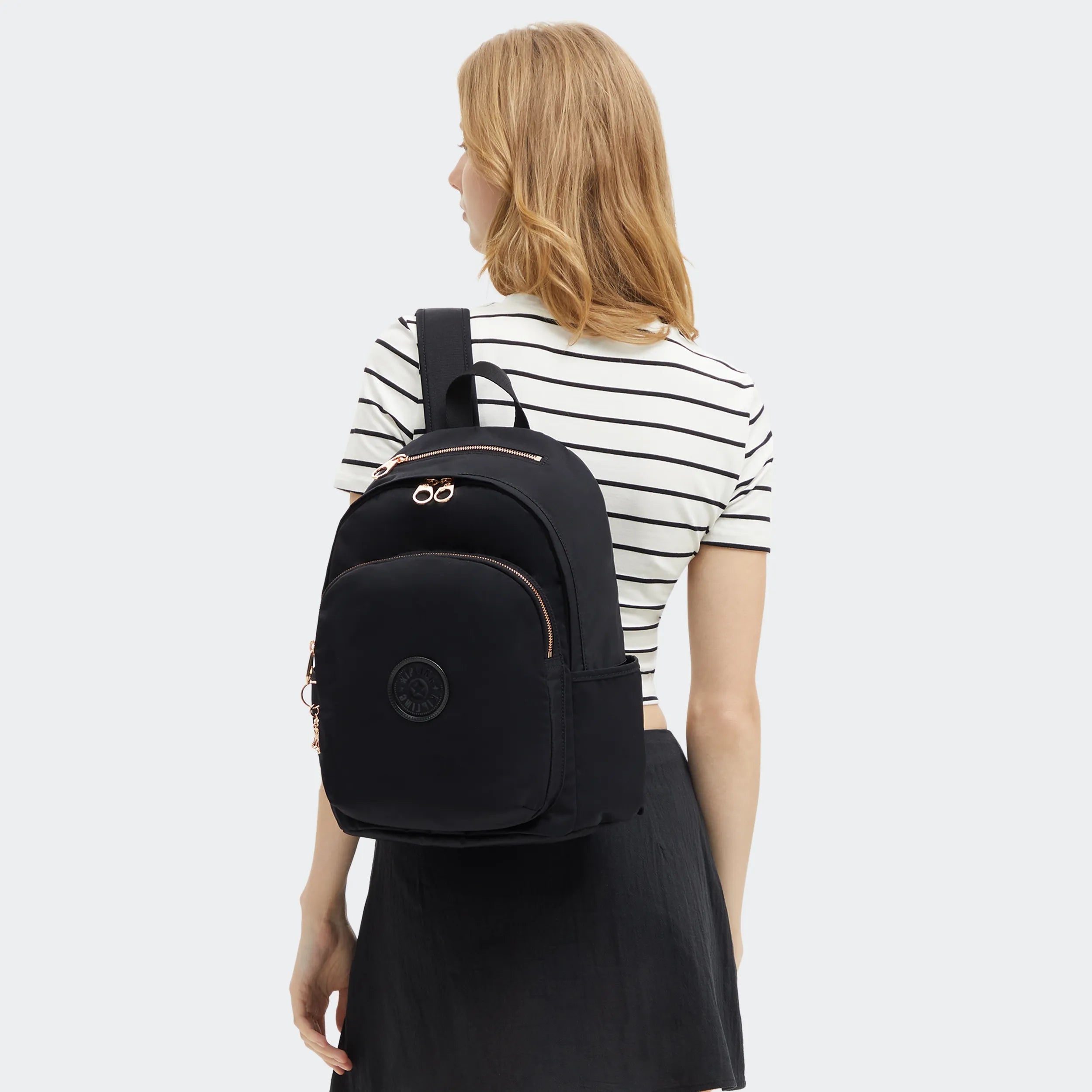 Kipling Delia in Black Rose Spice — back view