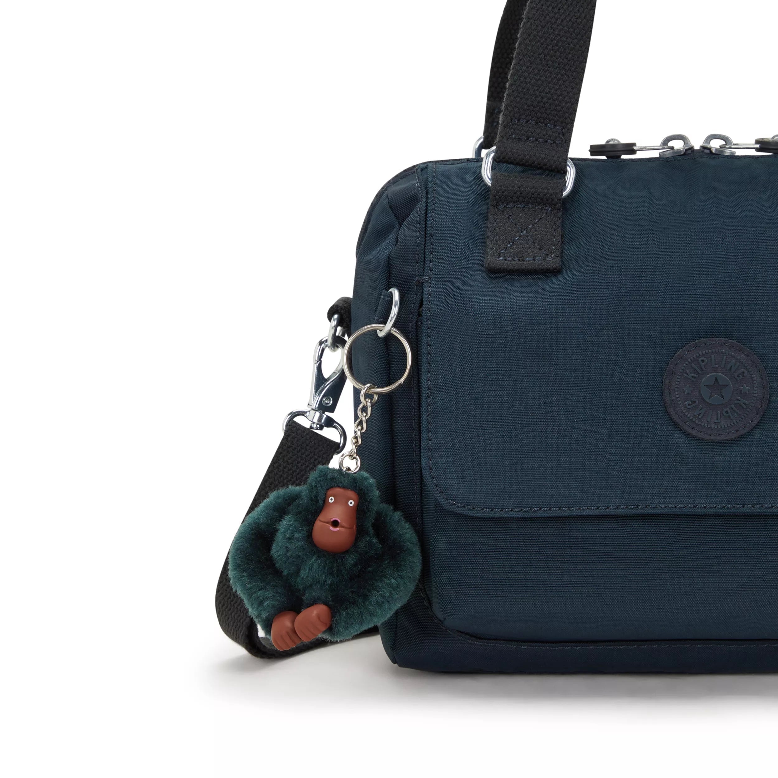 Kipling Zeva in True Blue Tonal — angle view 3