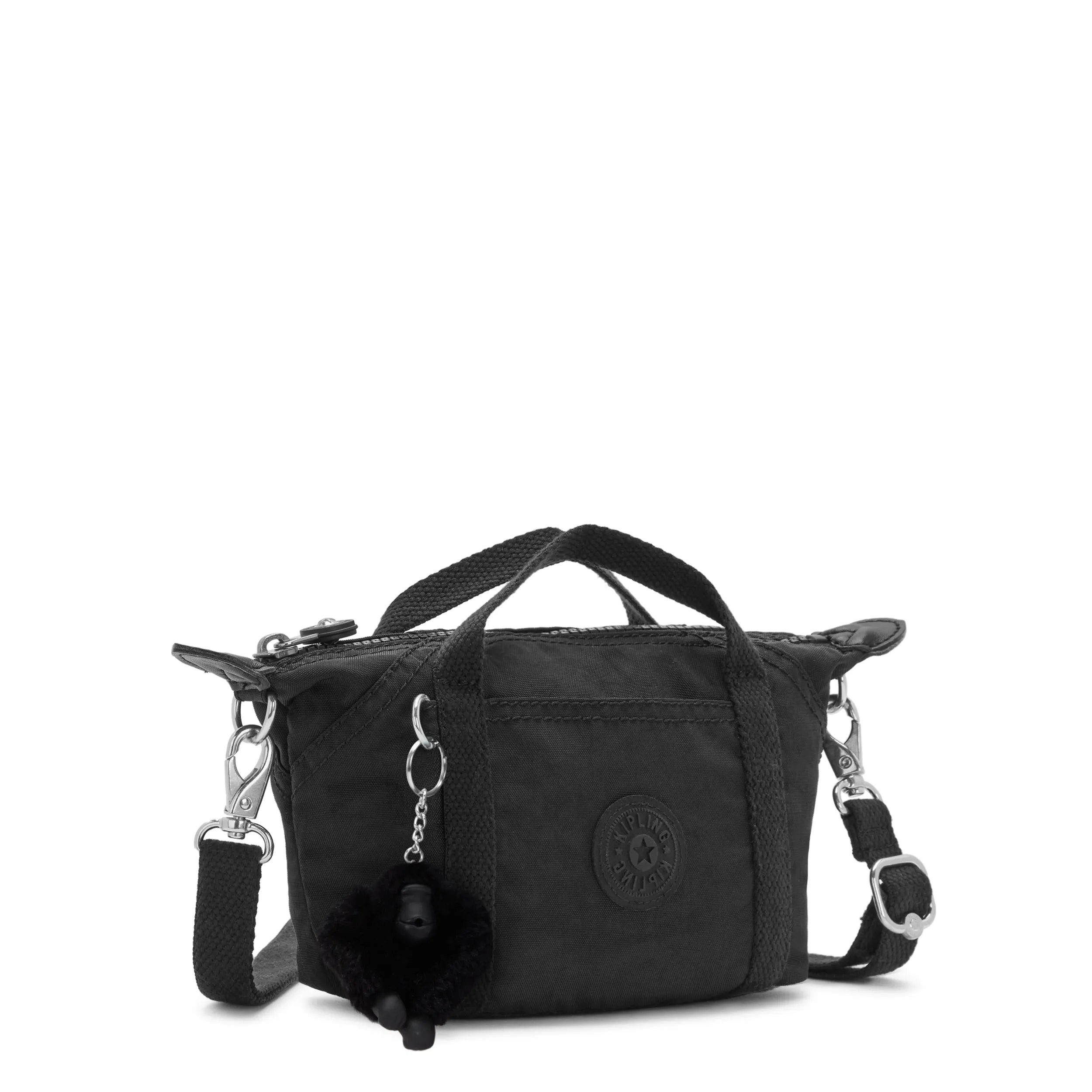 Kipling Art Compact in Black Noir — interior view