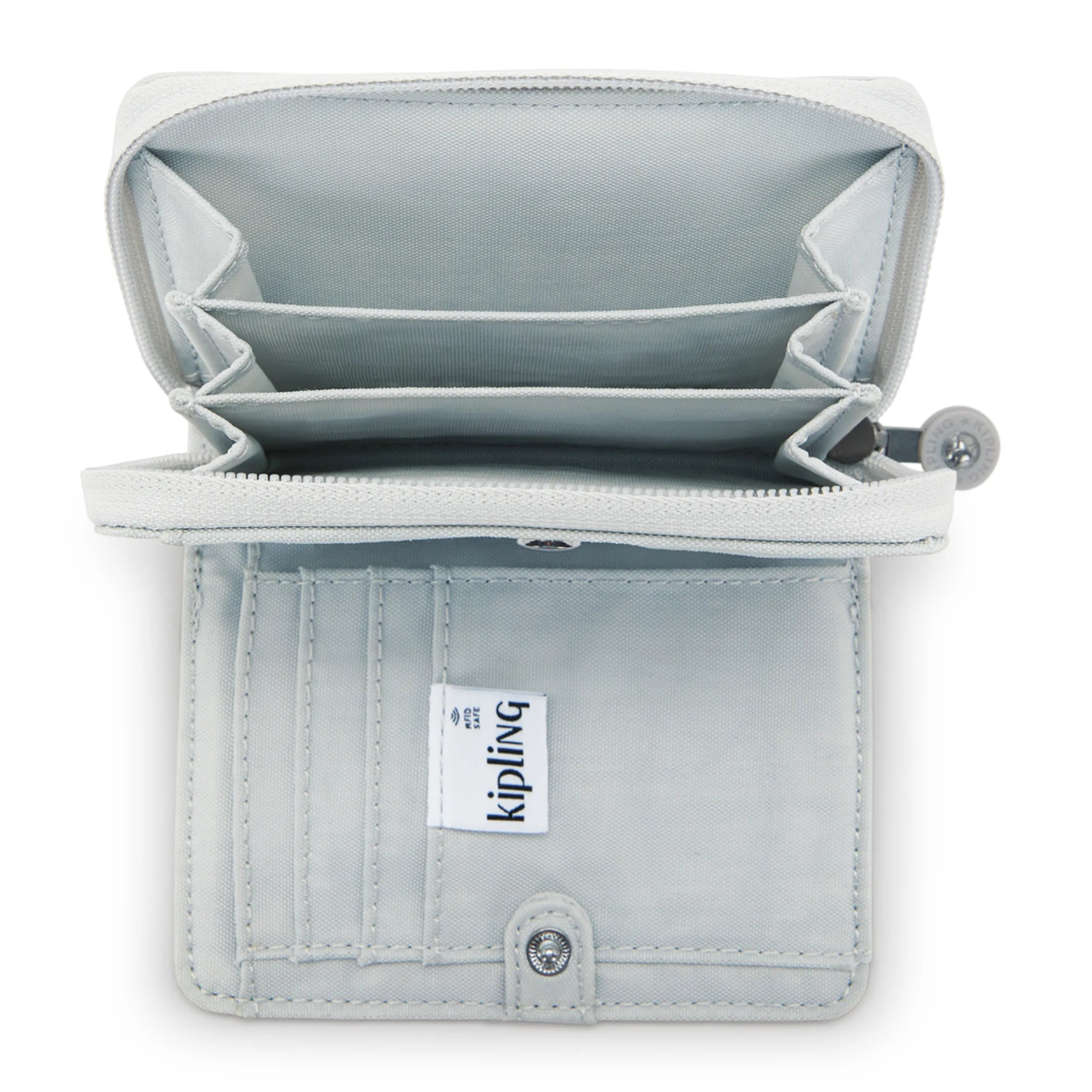 Kipling Money Love in Easy Grey — angle view 2