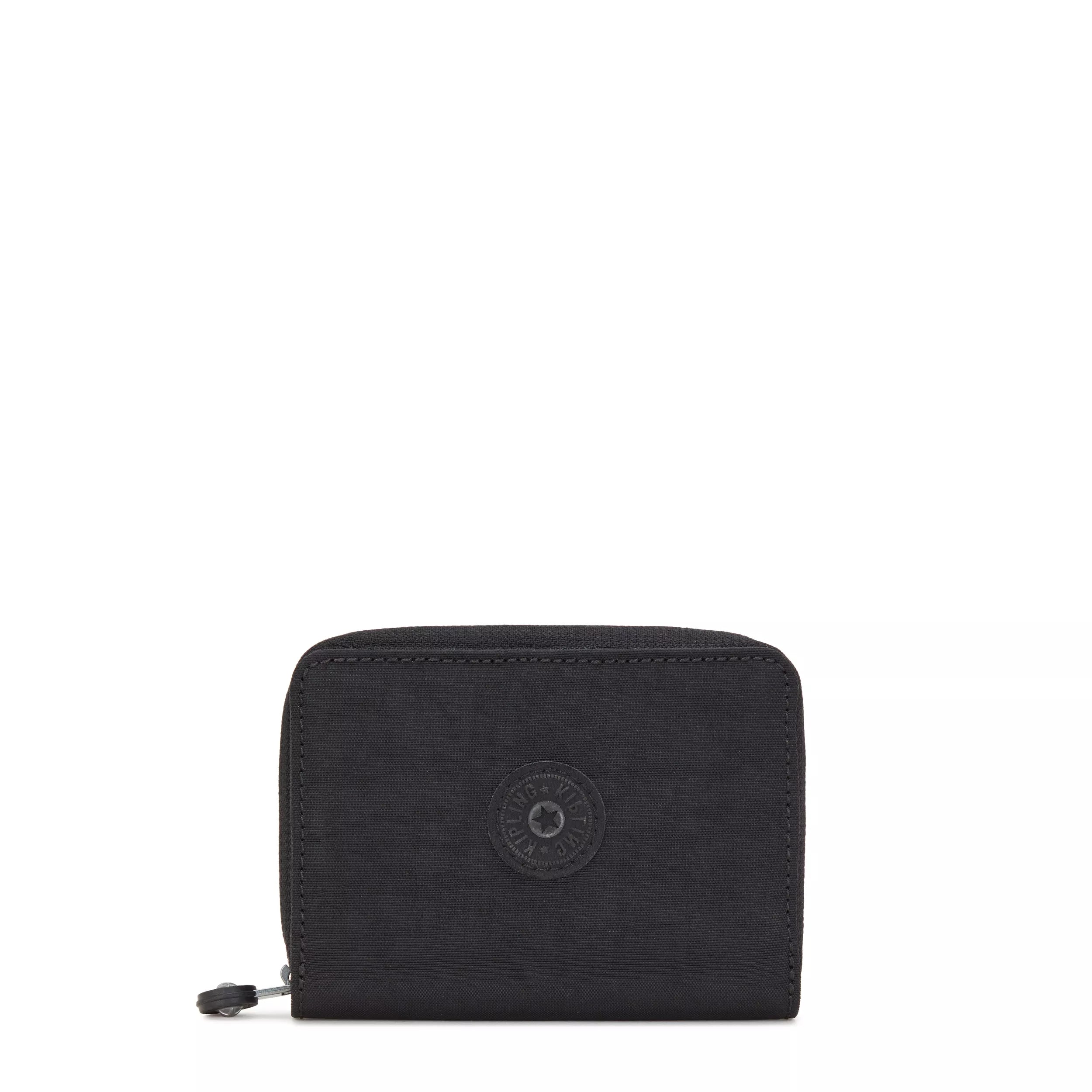 Kipling Money Love in Black Noir — front view
