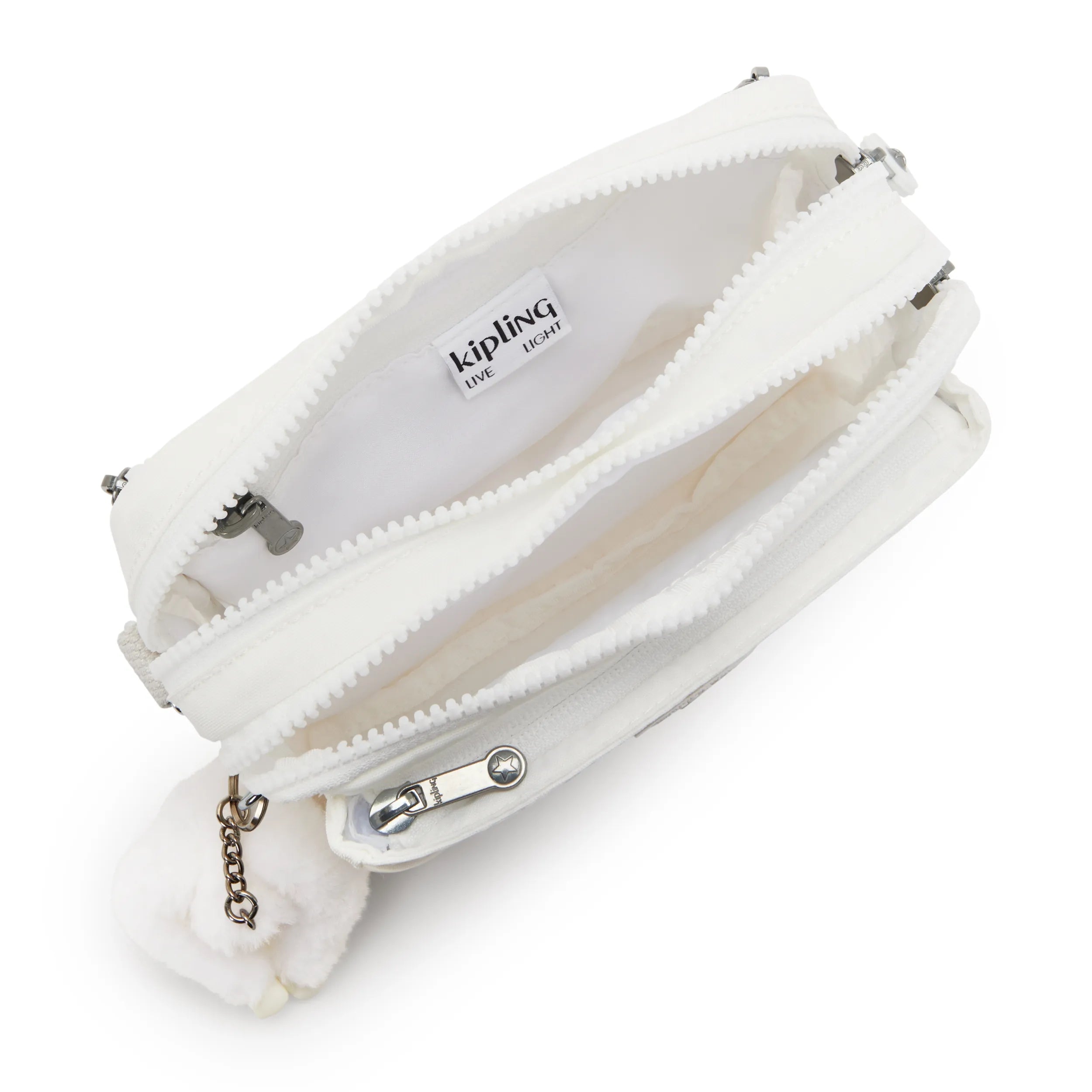Kipling Abanu Multi in Pure Alabaster — angle view 3