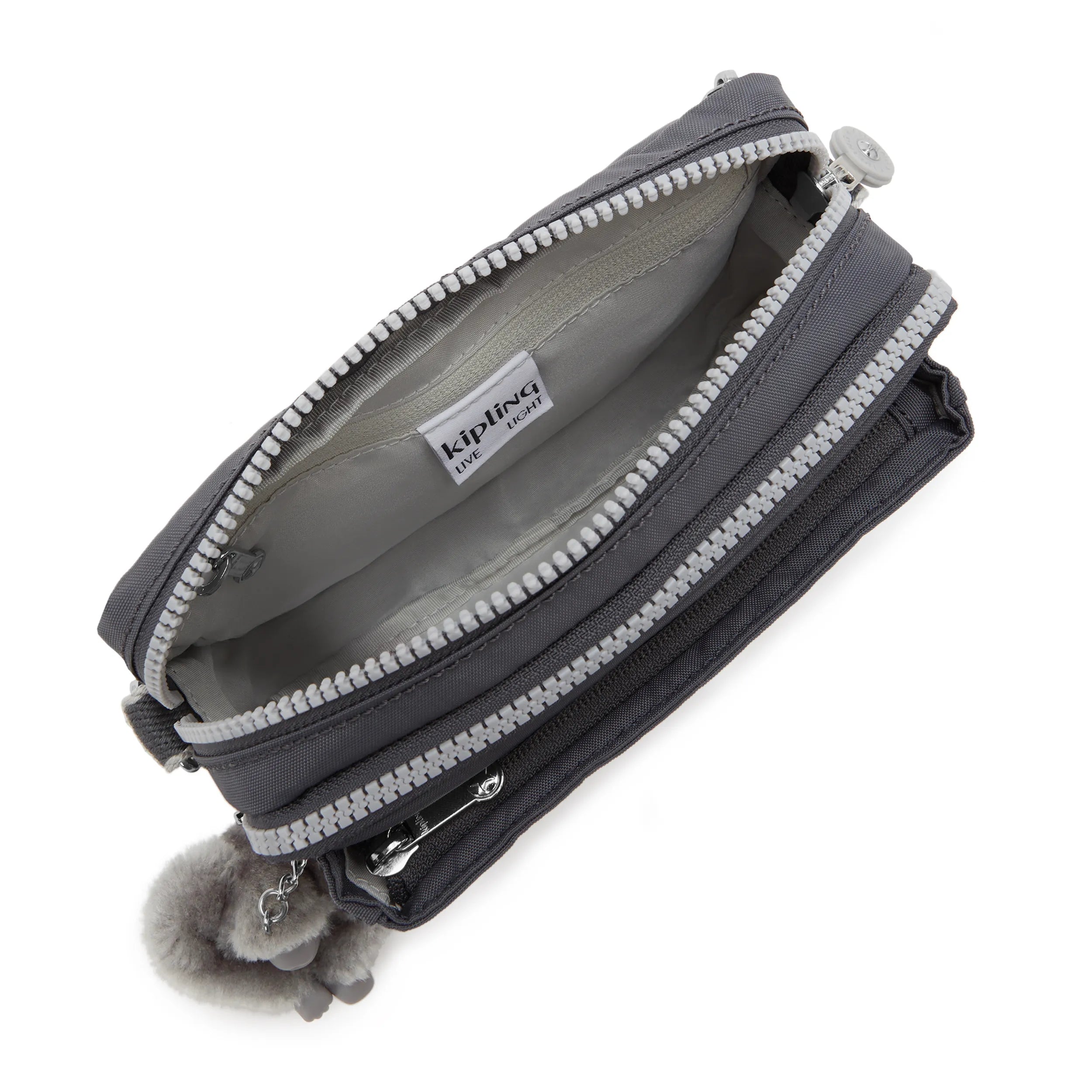 Kipling Abanu Multi in Moonlit Grey — angle view 3