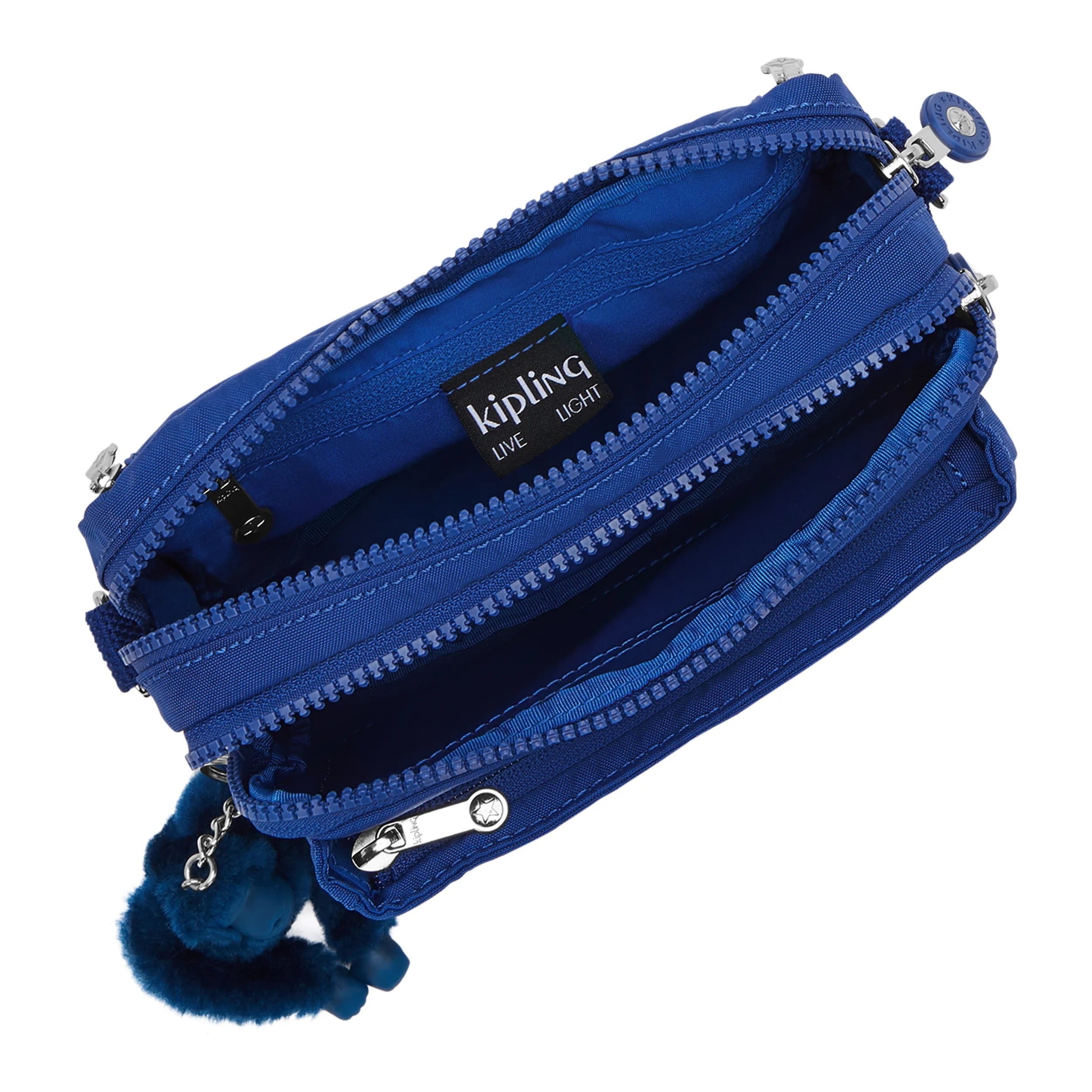 Kipling Abanu Multi in Blazing Blue — angle view 3