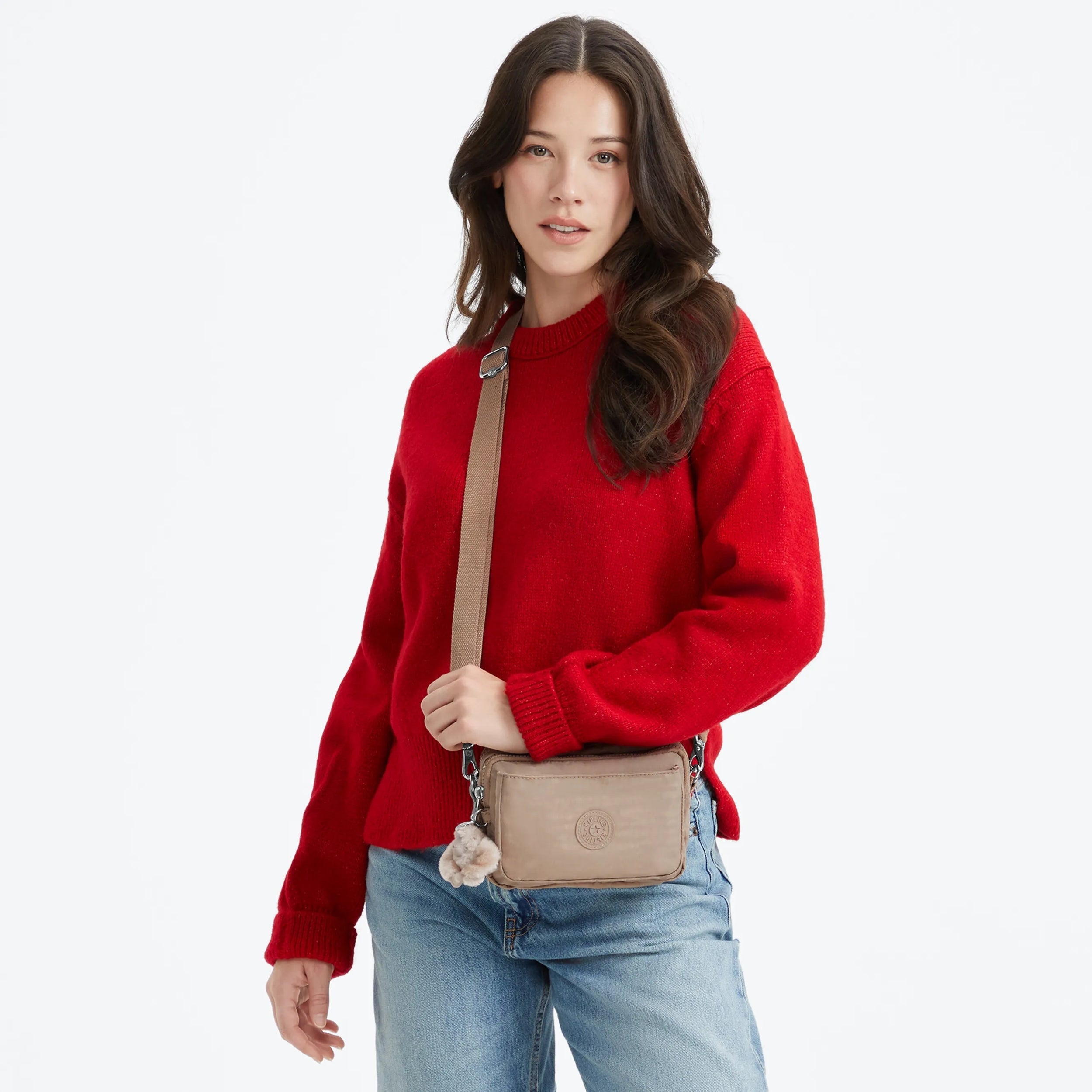 Kipling Abanu Multi in Tan Beige — back view