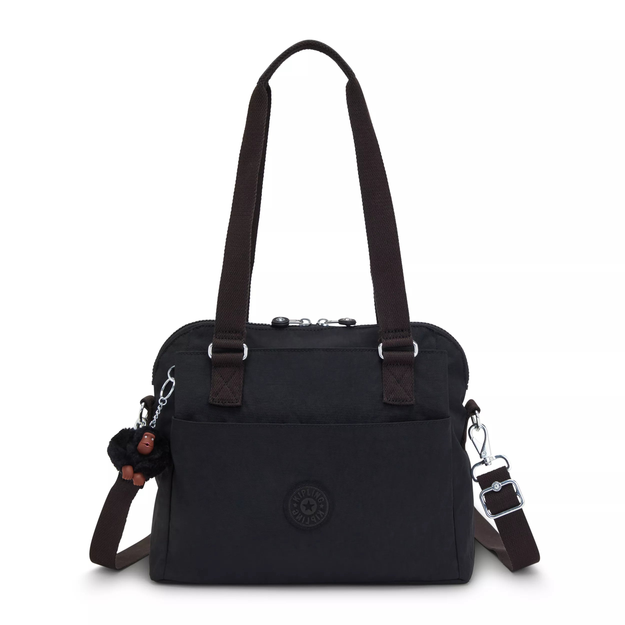 Kipling Felicity in Black Tonal — front view