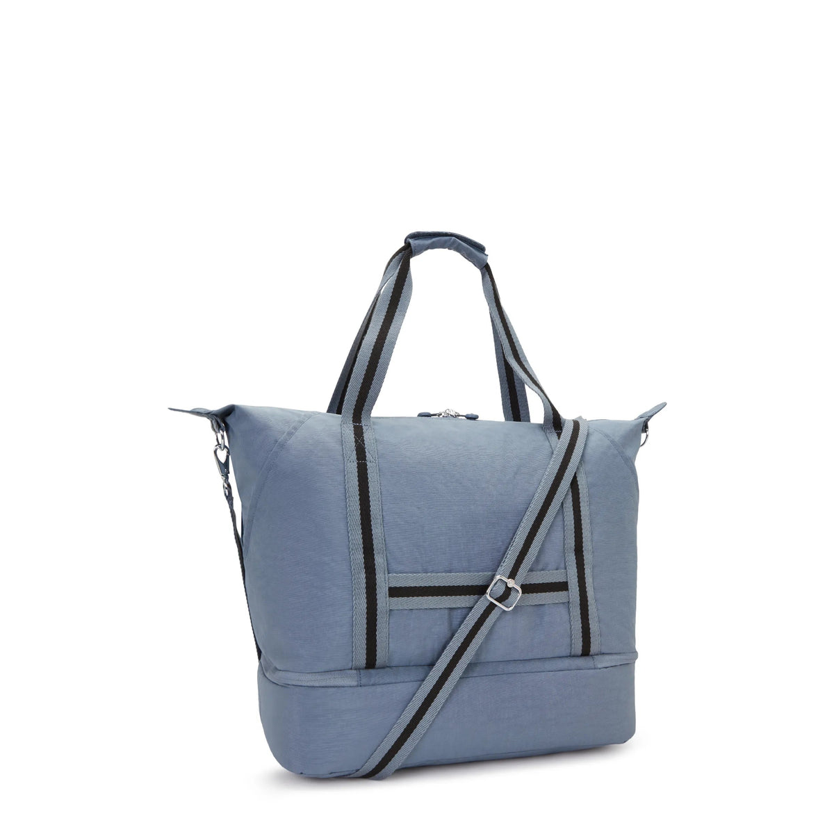 Kipling Art M Weekender in Blue Stone — back view