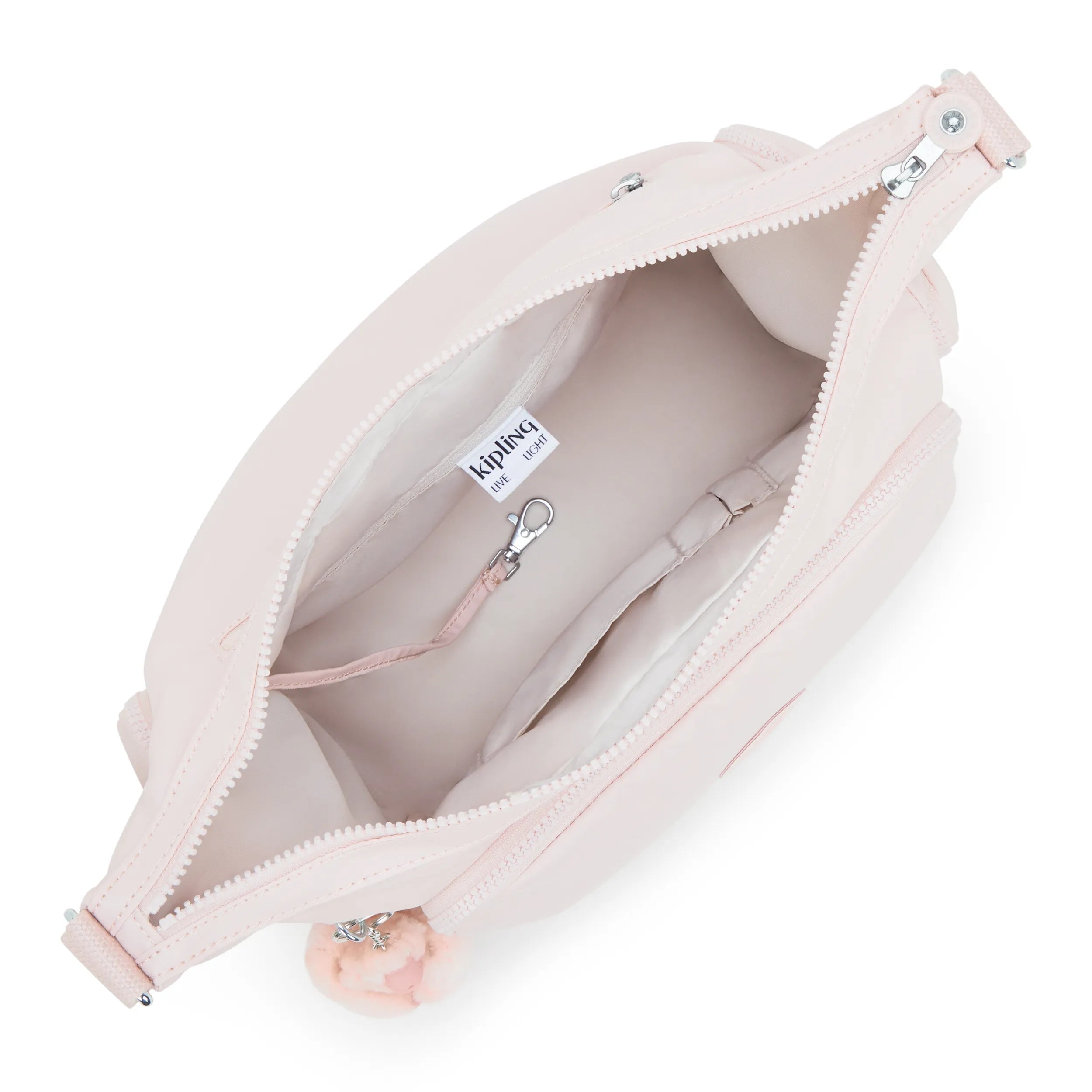 Kipling Gabb in Pink Shine — angle view 3
