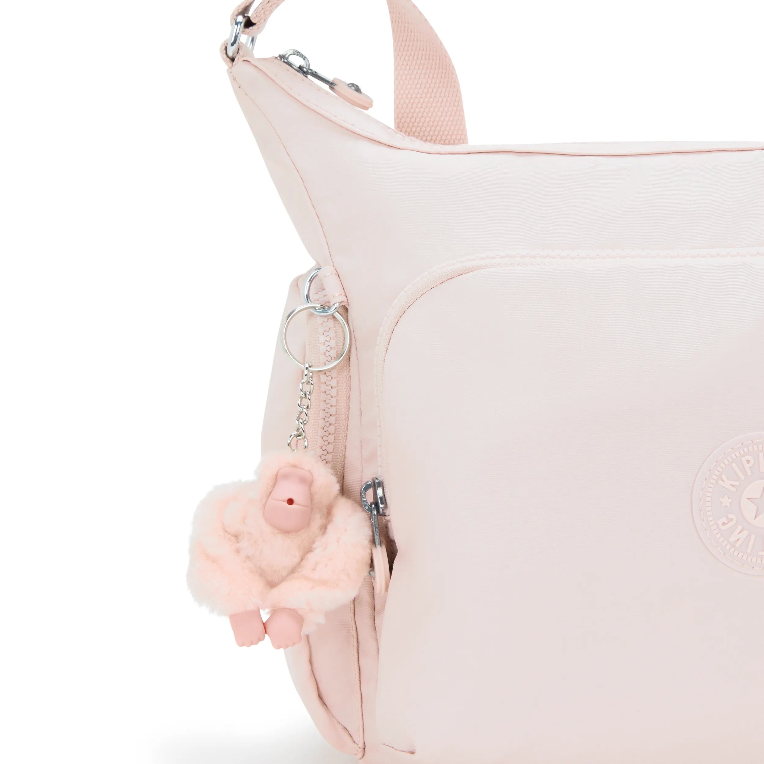 Kipling Gabb in Pink Shine — detail view
