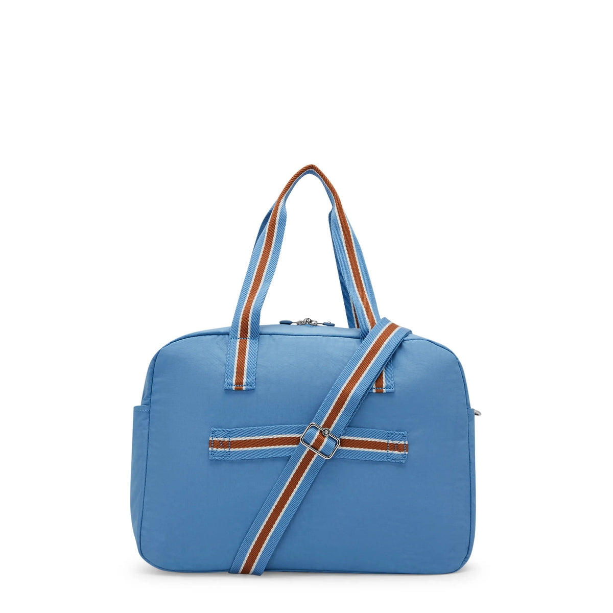 Kipling Defea Extra Large Weekender Duffle Bag in Vintage Blue — back view