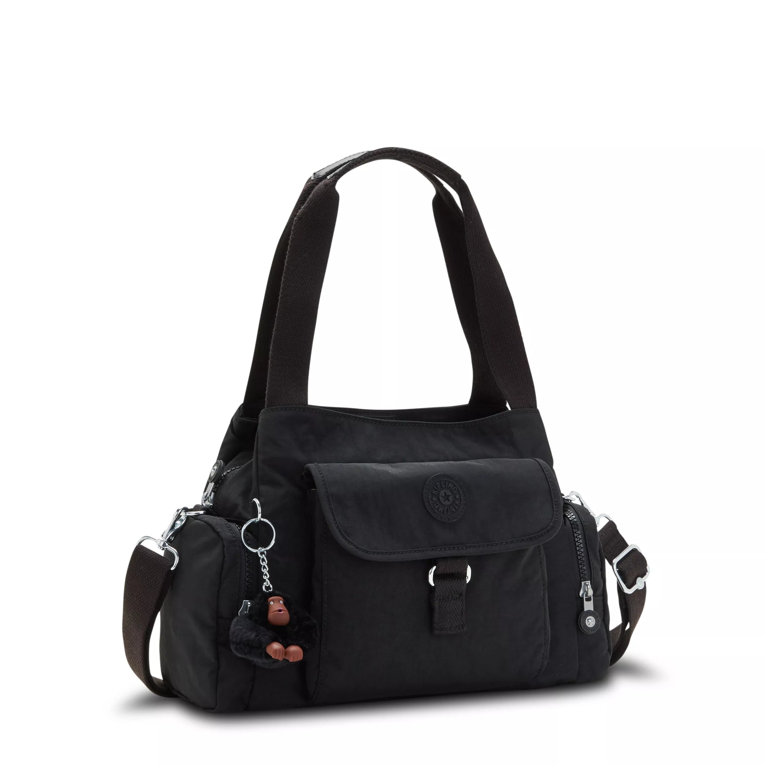 Kipling Felix L U in Black Tonal — interior view