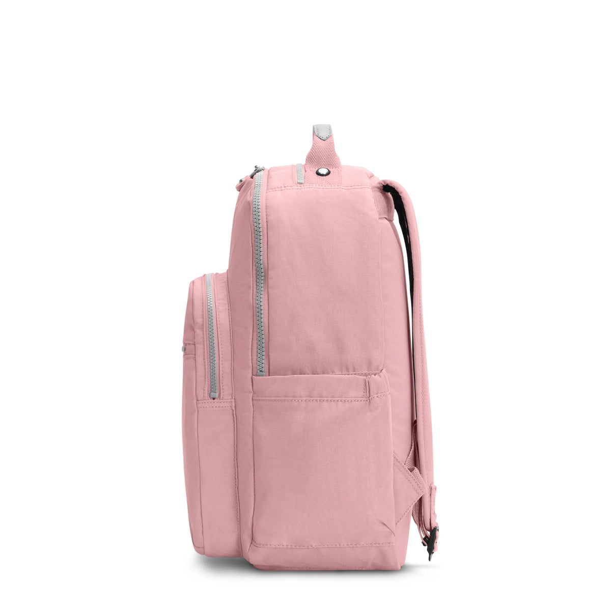 Kipling Seoul Small Backpack in Bridal Rose — side view