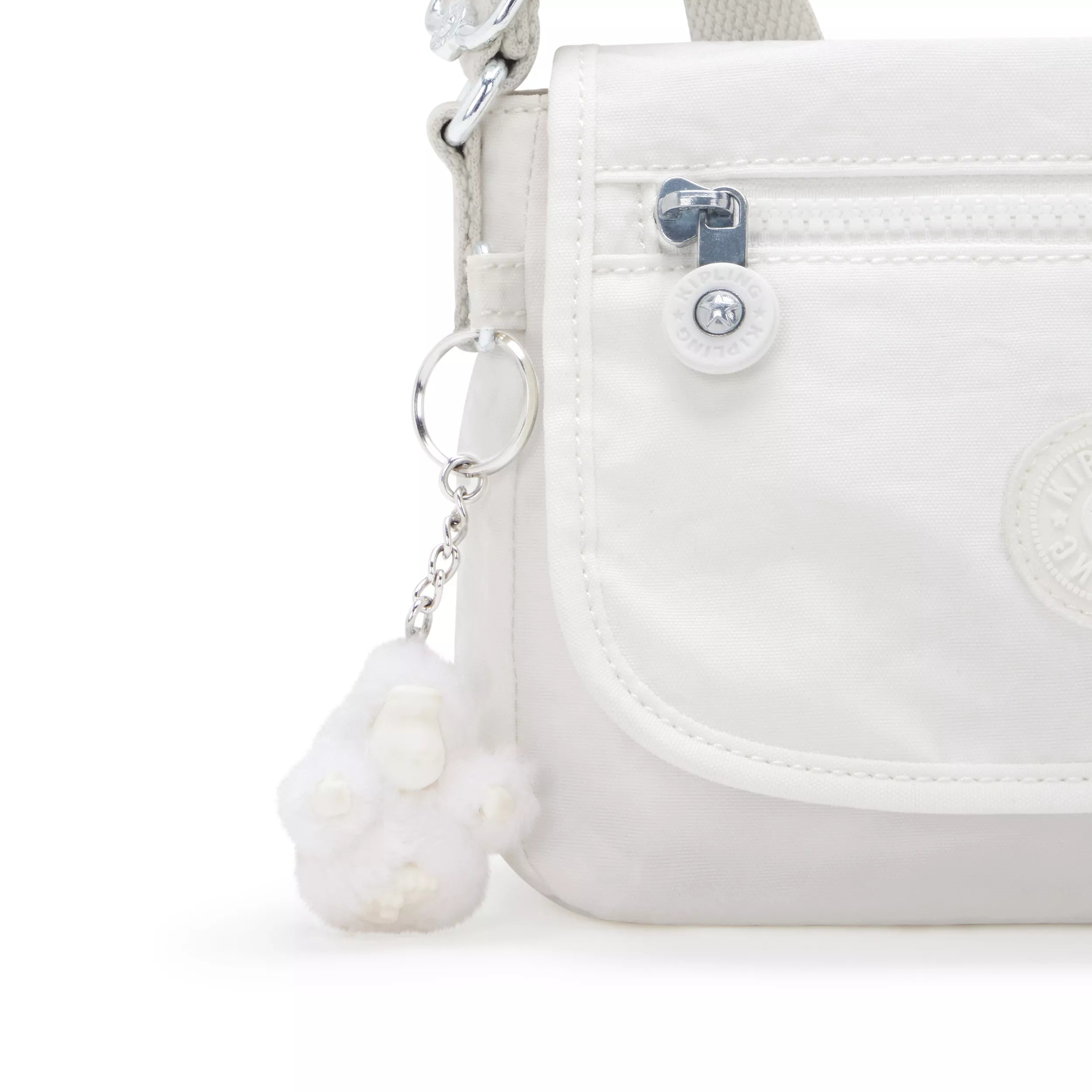Kipling Sabian in Pure Alabaster — detail view