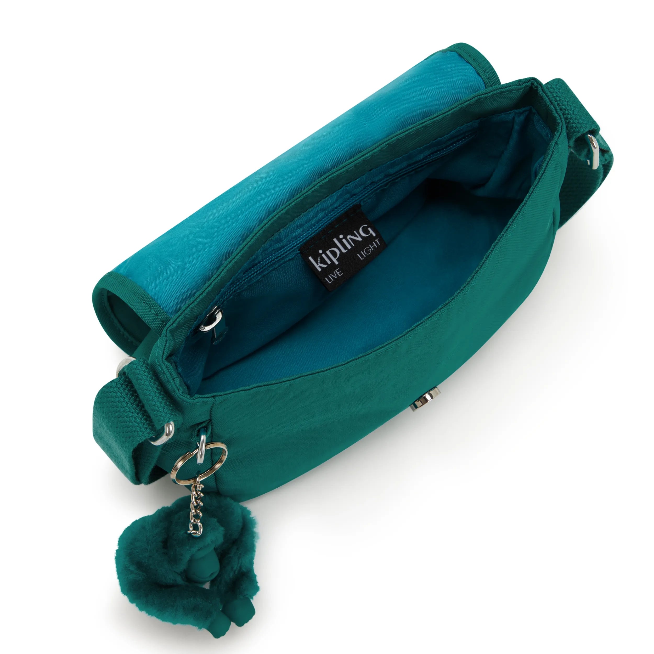 Kipling Sabian in Outspoken Green — angle view 3
