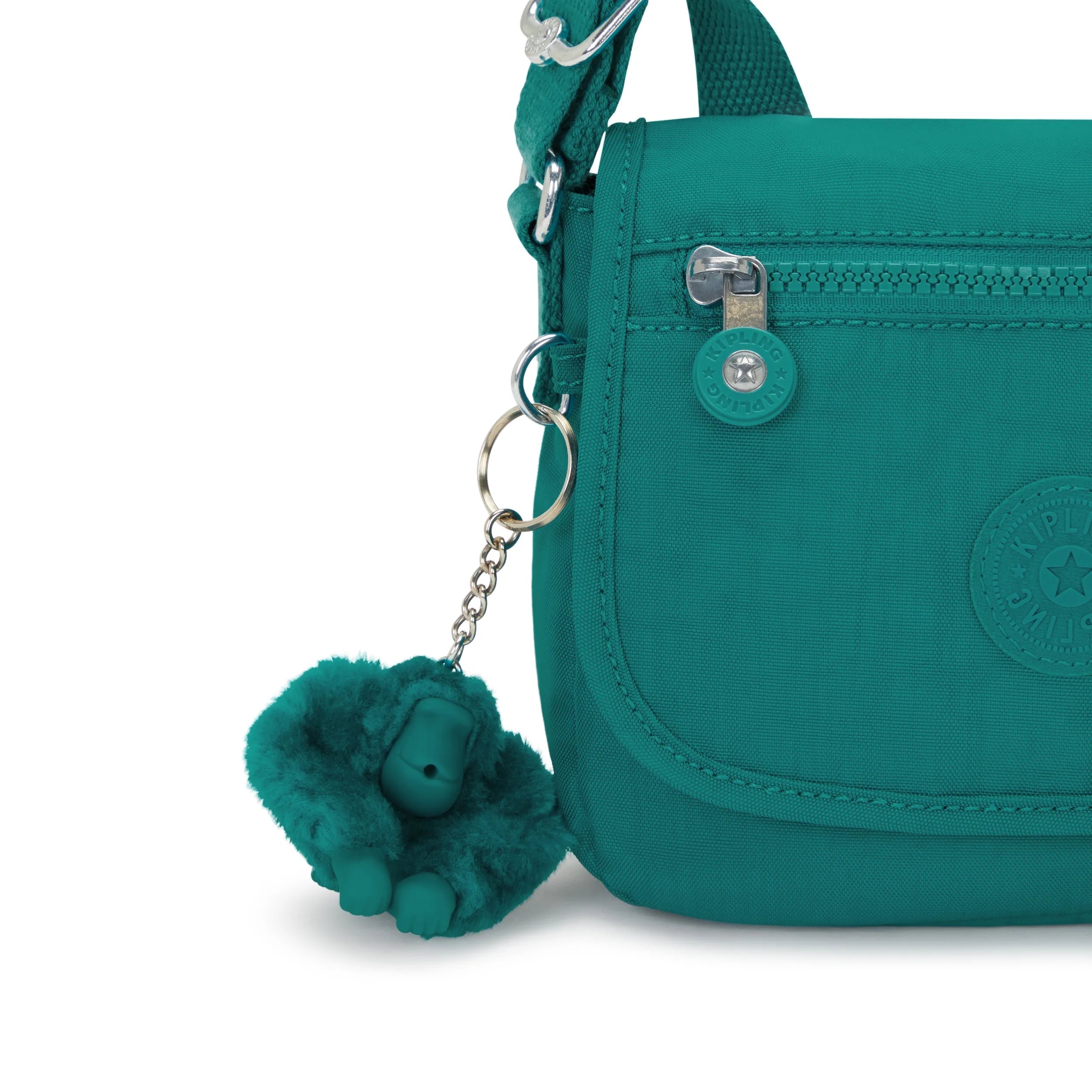 Kipling Sabian in Outspoken Green — detail view