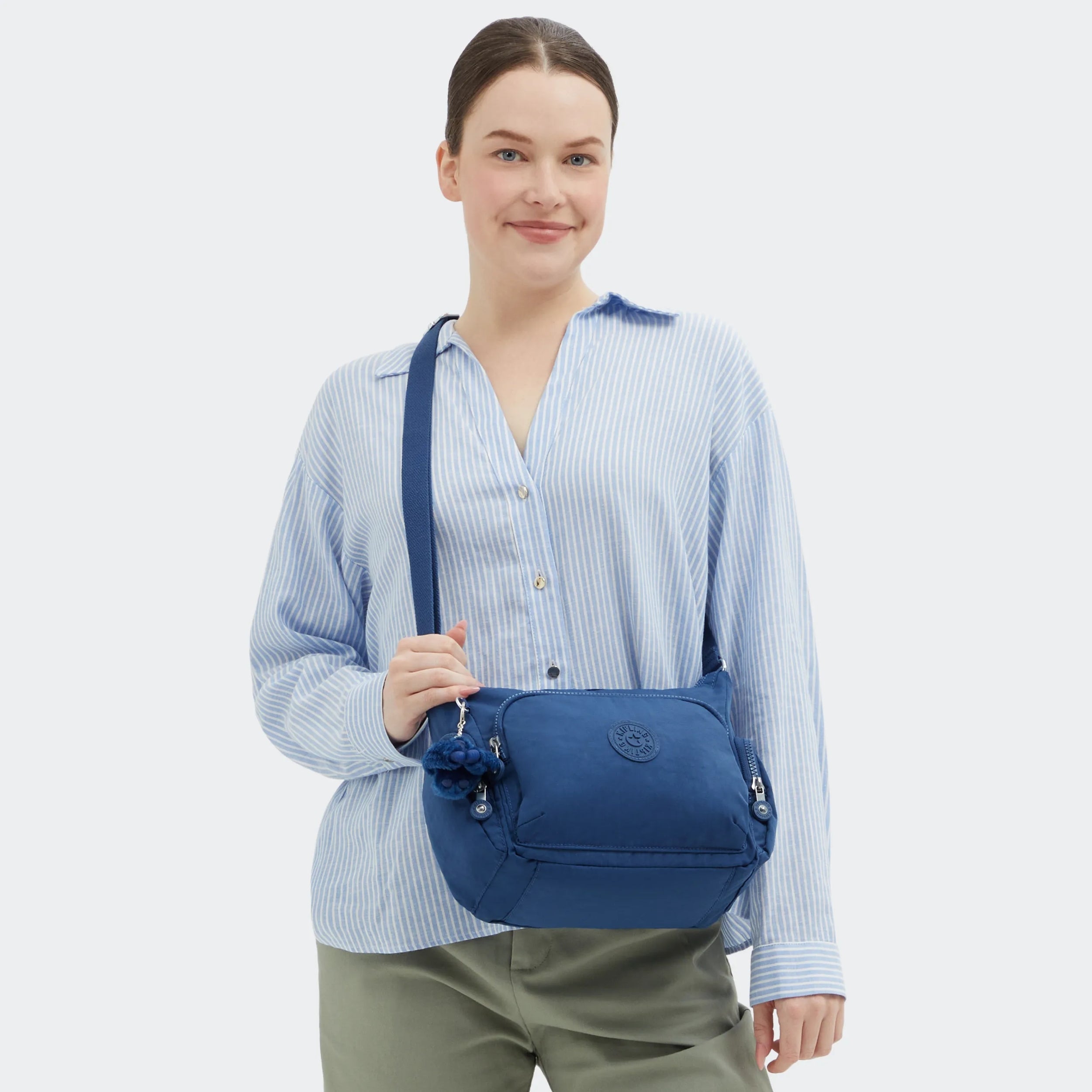Kipling Gabb S in Casual Blue — back view