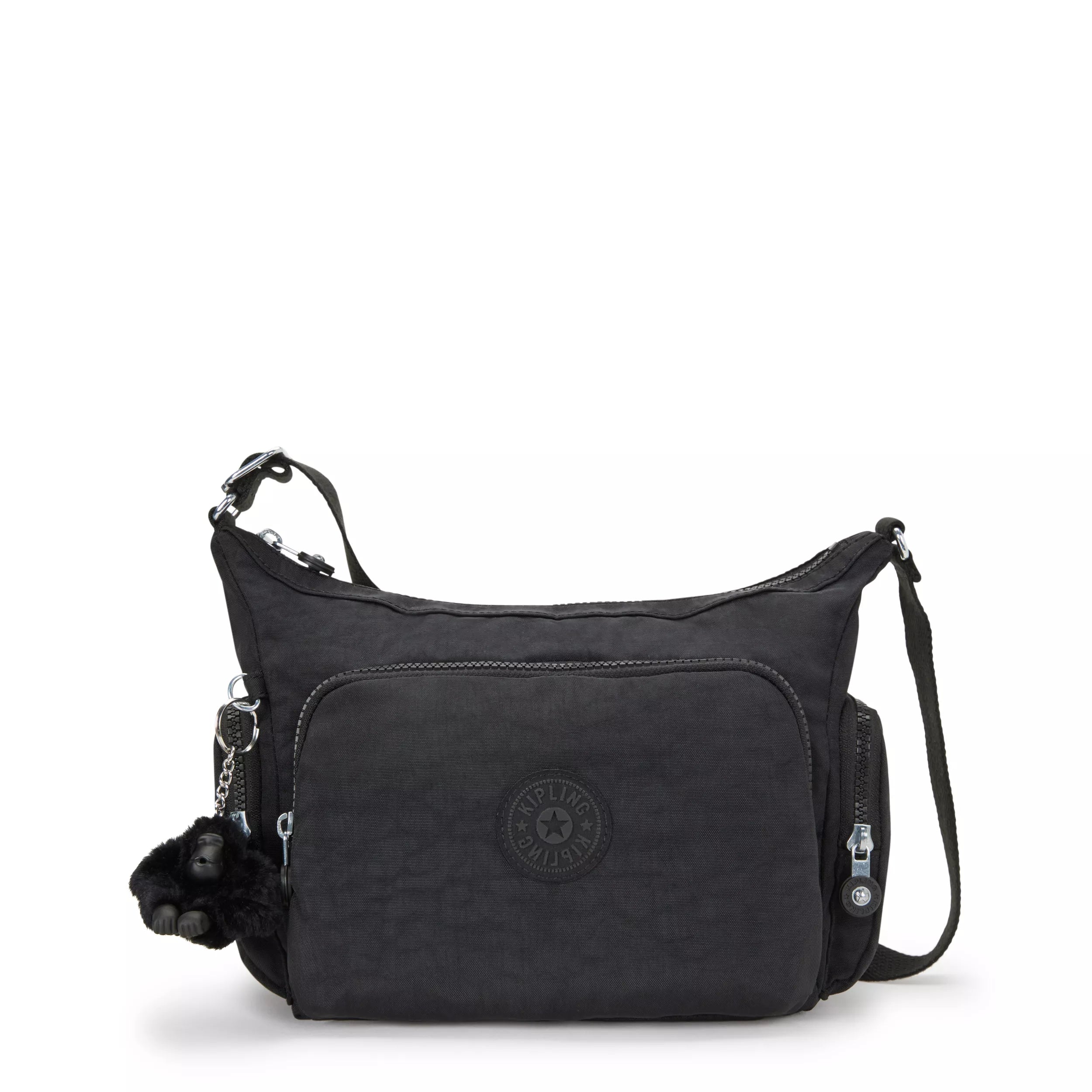 Kipling Gabb S in Black Noir — front view