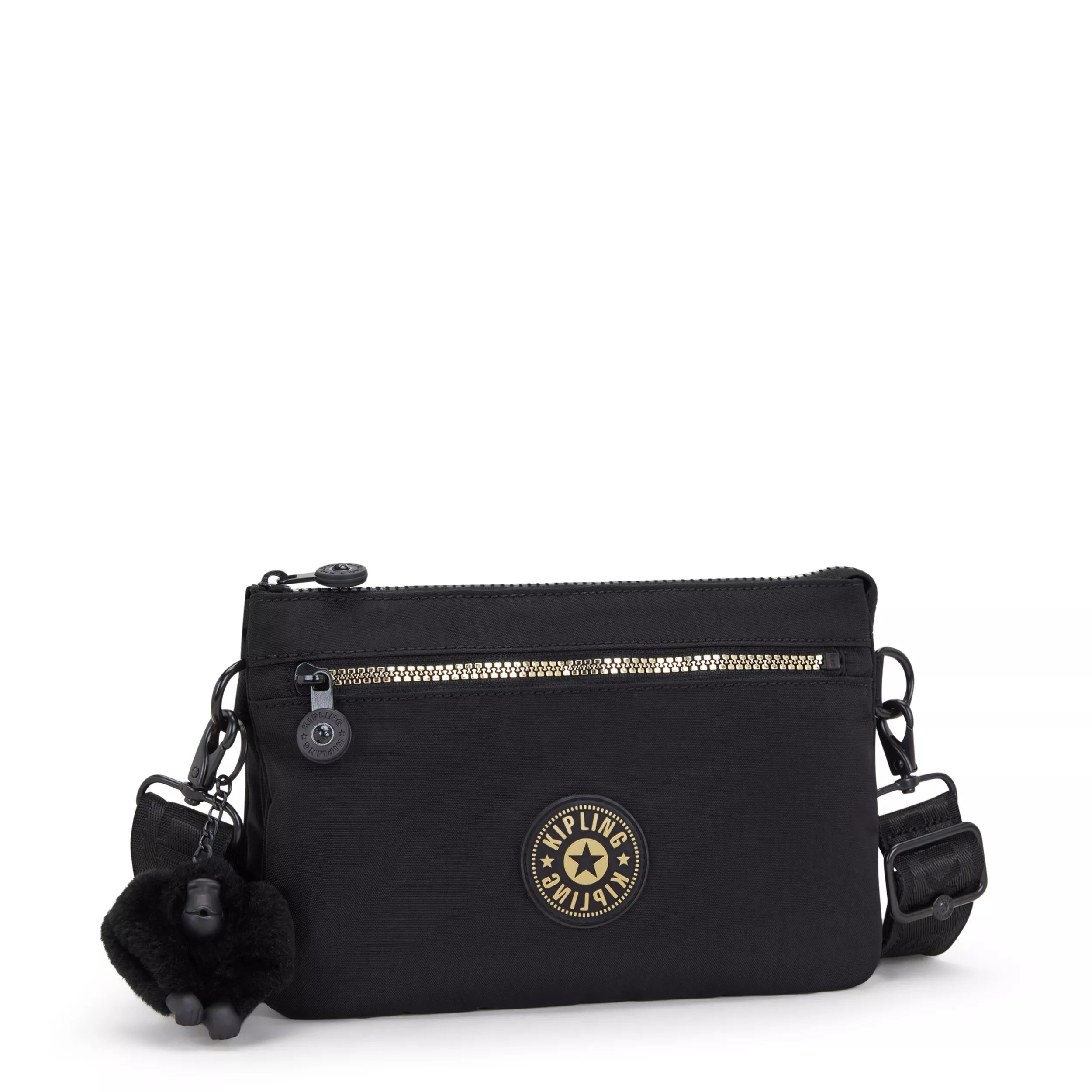 Kipling Riri Zip in Glorious Gold — interior view