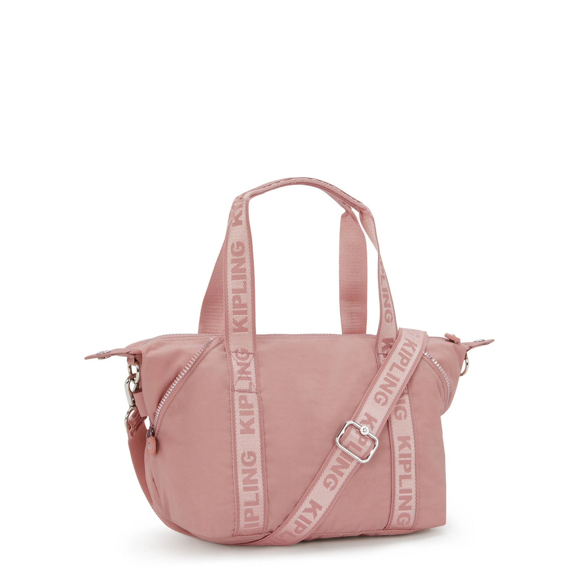 Kipling Art Mini Shoulder Bag in Glorious Pink — back view