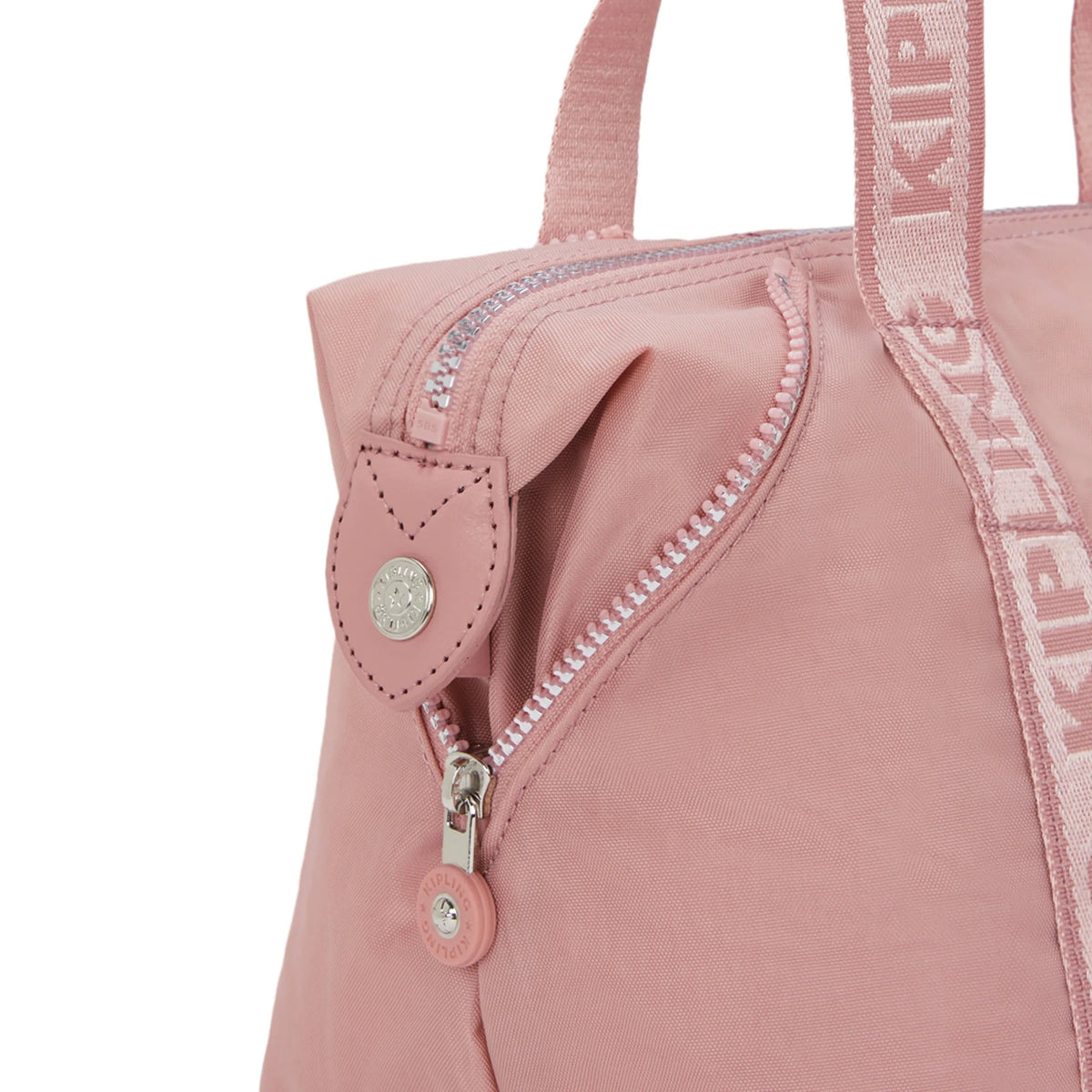 Kipling Art Mini Shoulder Bag in Glorious Pink — detail view