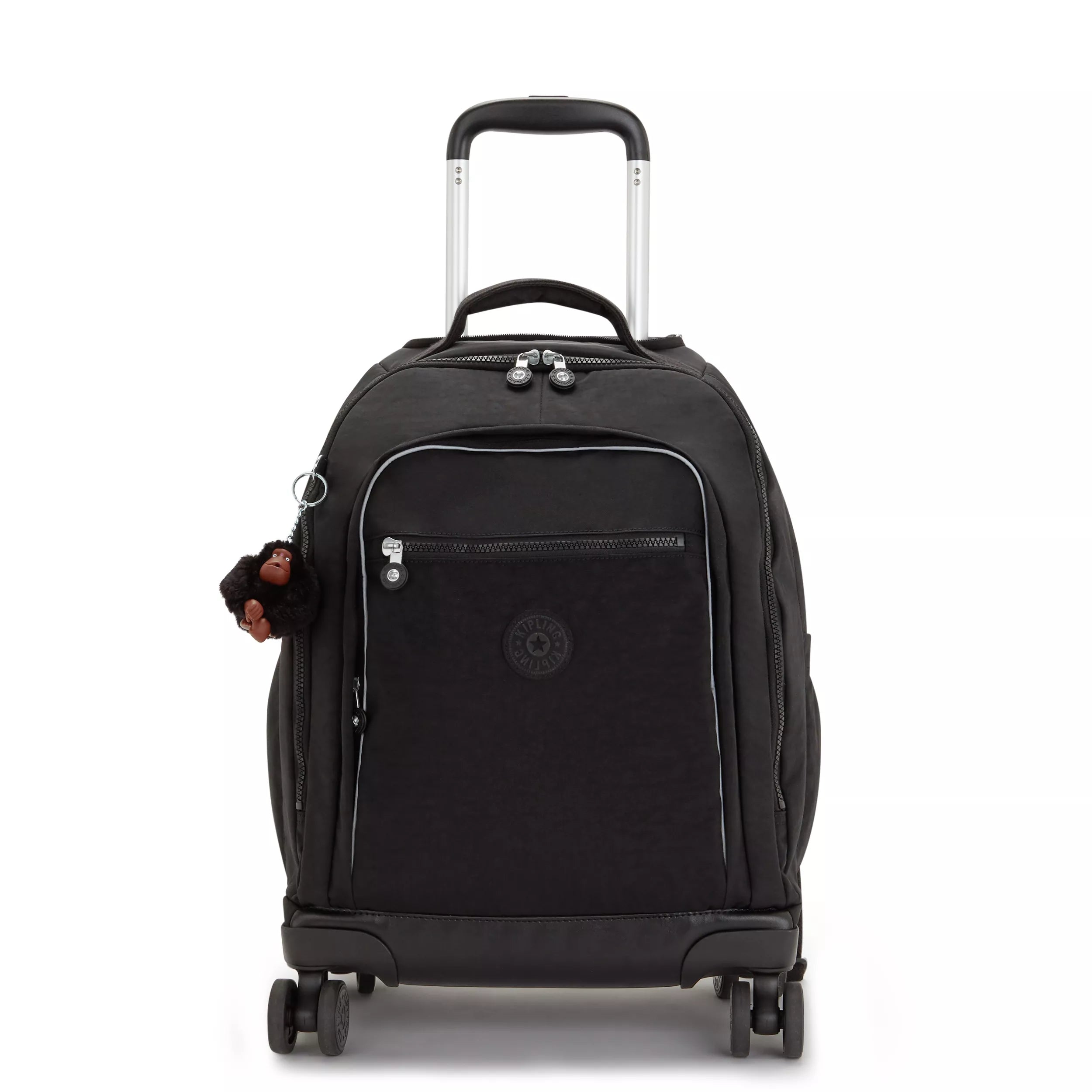 Kipling New Zea in True Black — front view