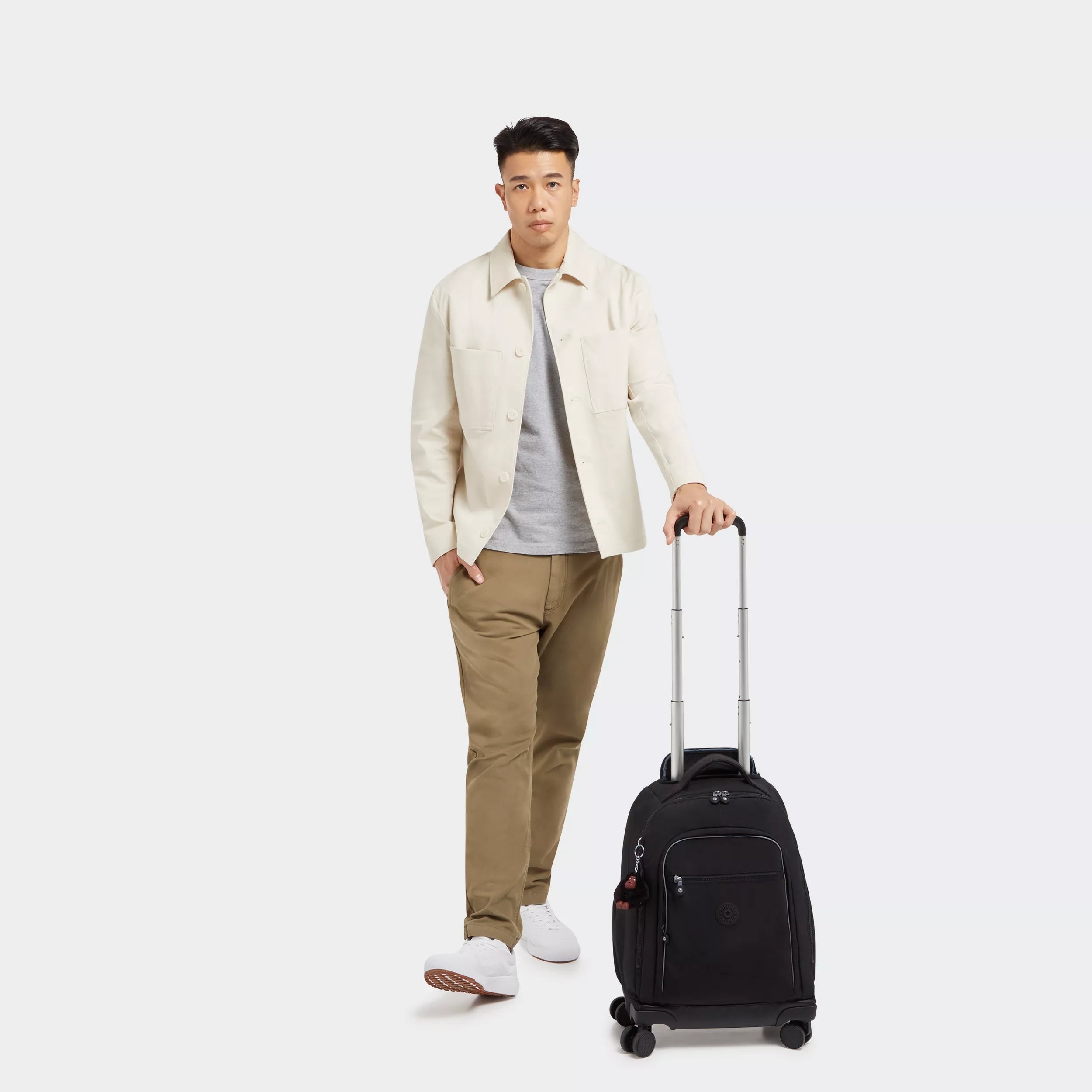 Kipling New Zea in True Black — back view