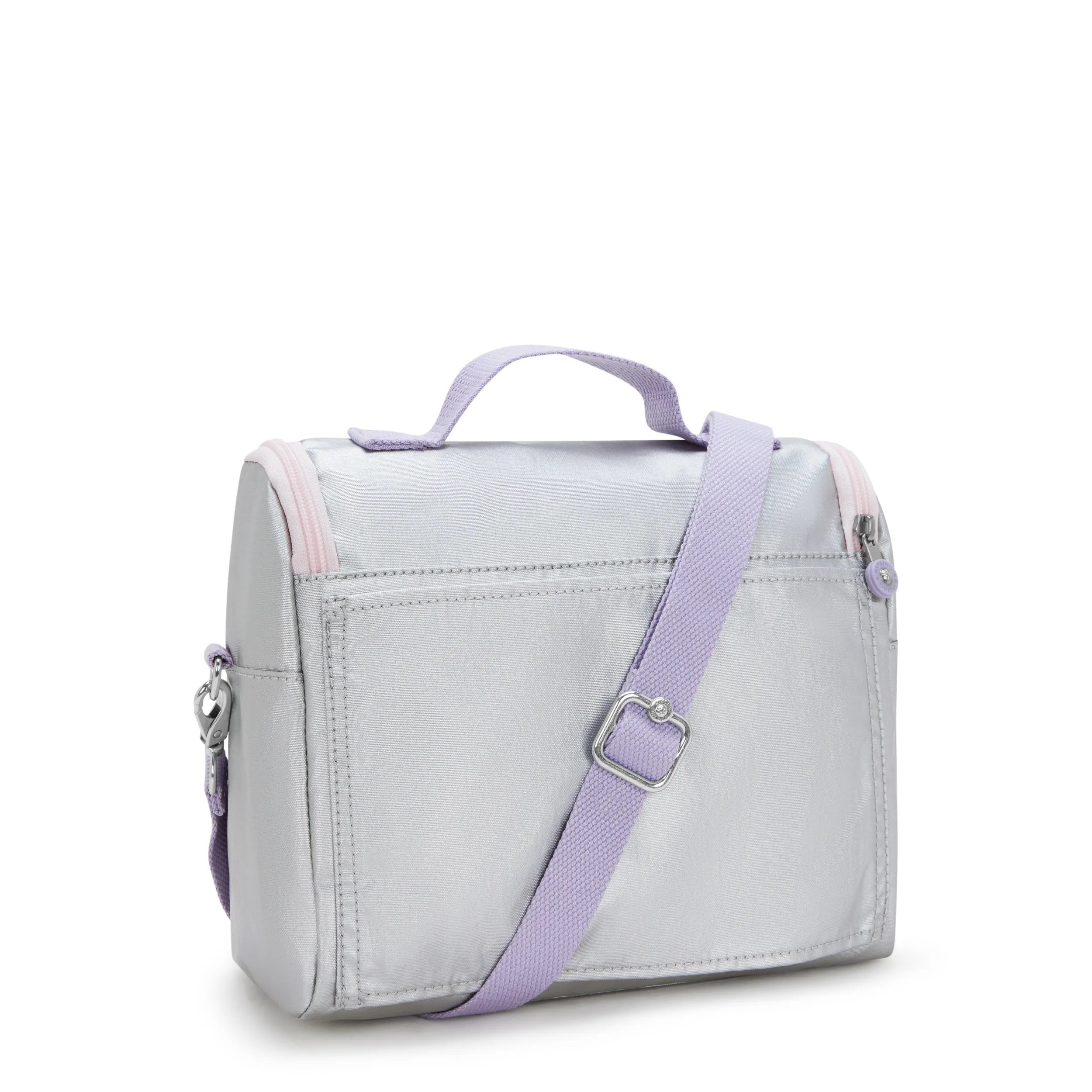 Kipling Nwkichirou in Silver Glow Metallic — angle view 2