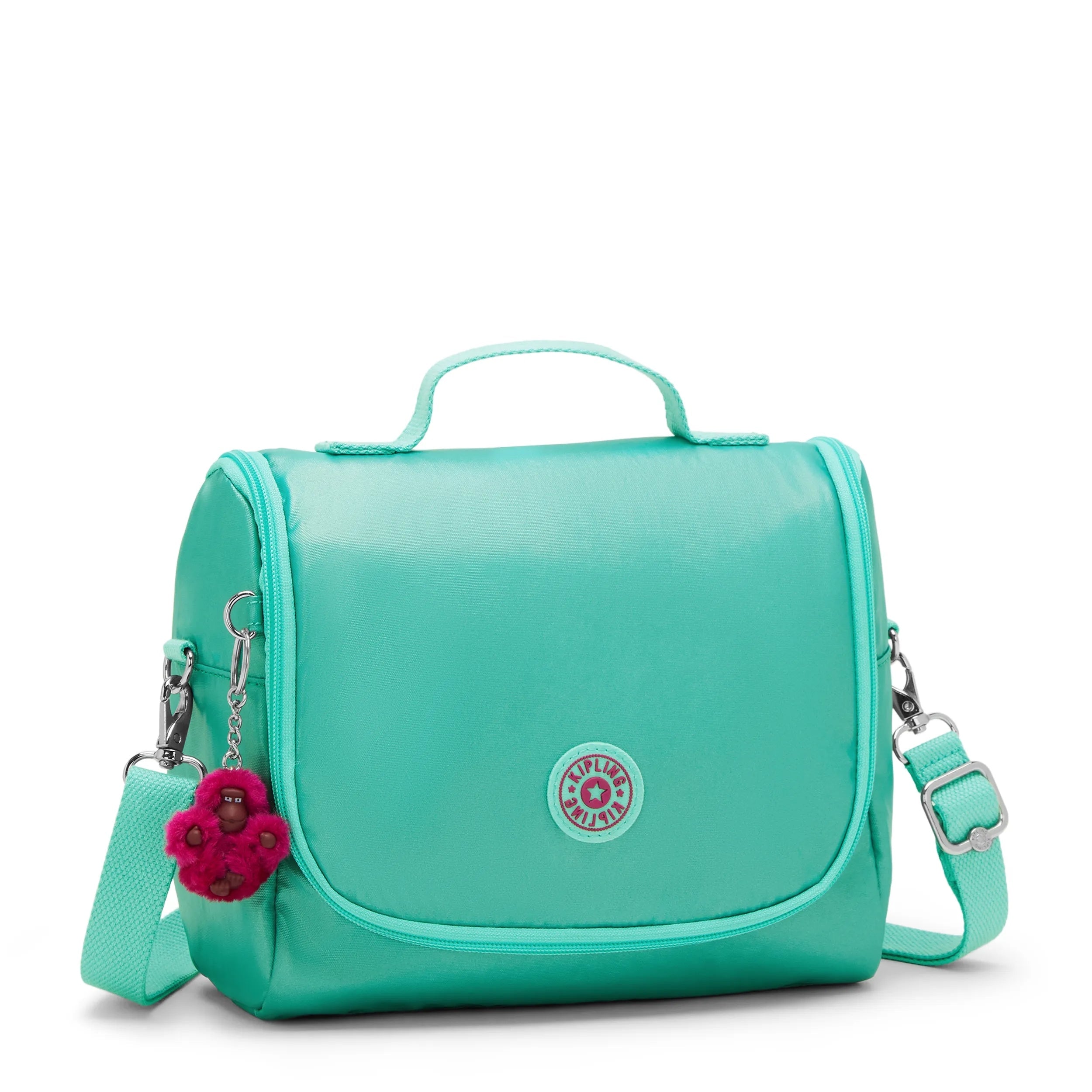 Kipling Nwkichirou in Oasis Mint Metallic — angle view 3