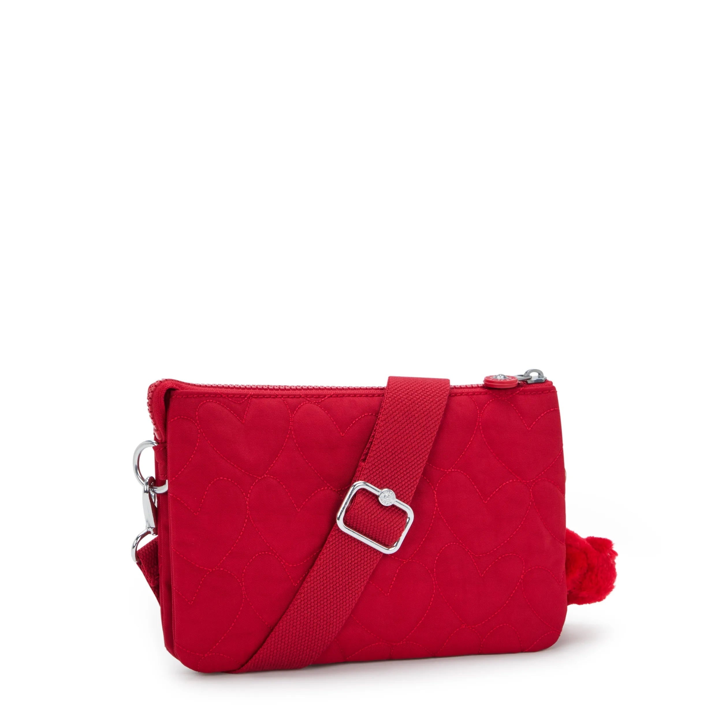 Kipling Riri in Many Hearts Red — angle view 2
