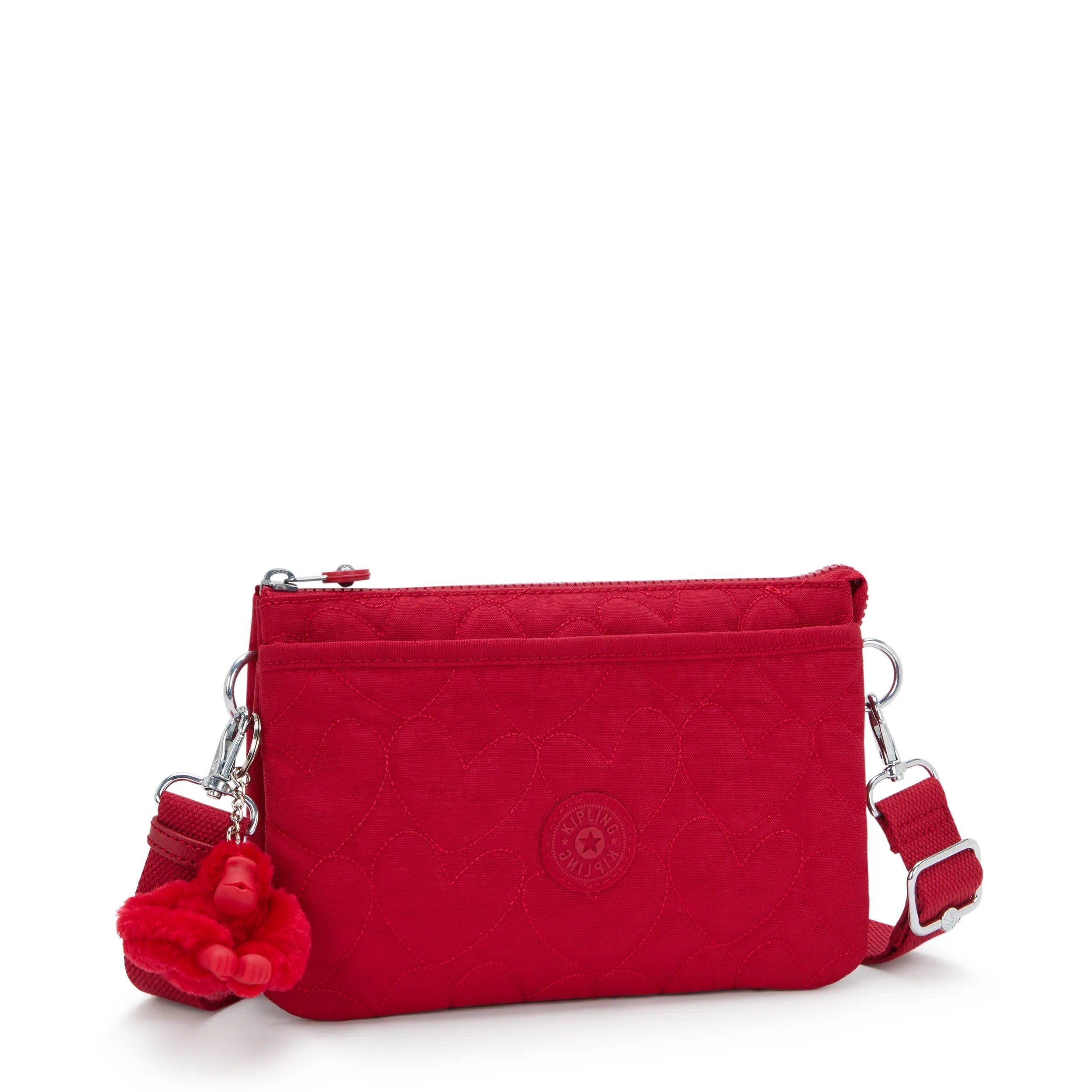 Kipling Riri in Many Hearts Red — interior view