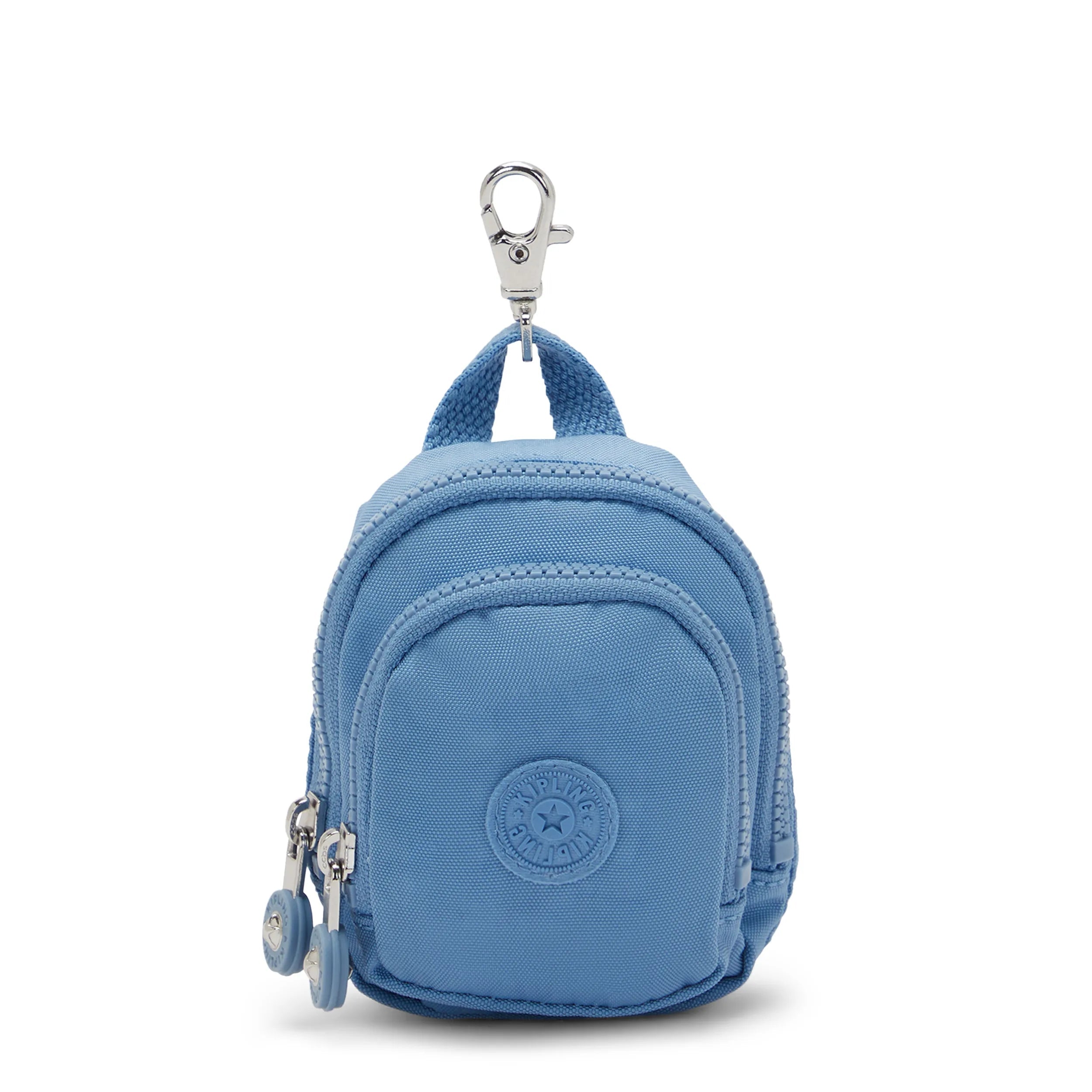 Kipling Mini Seoul in Vintage Blue — front view