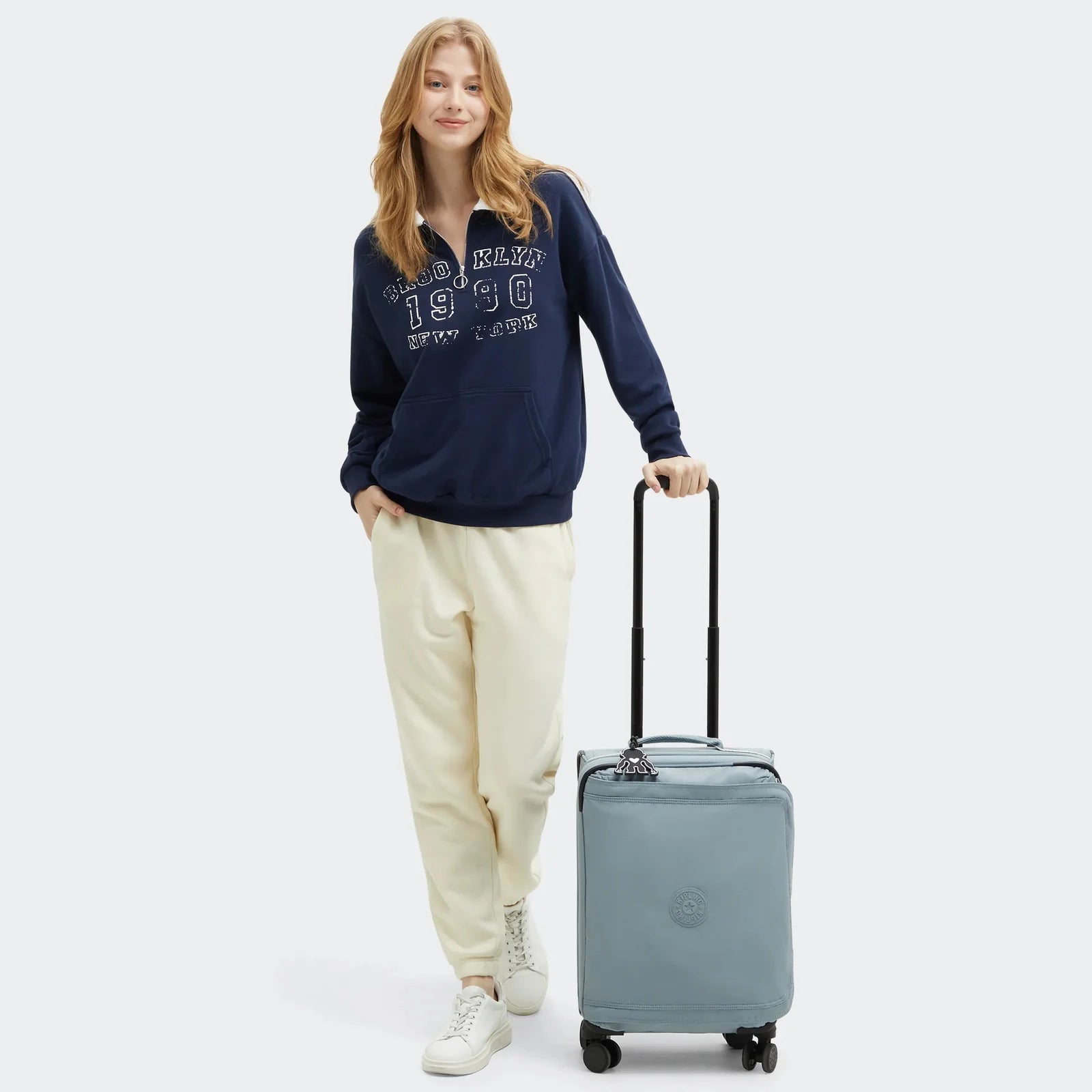 Kipling Spontaneous Small  Rolling Luggage-Carry On, view 8