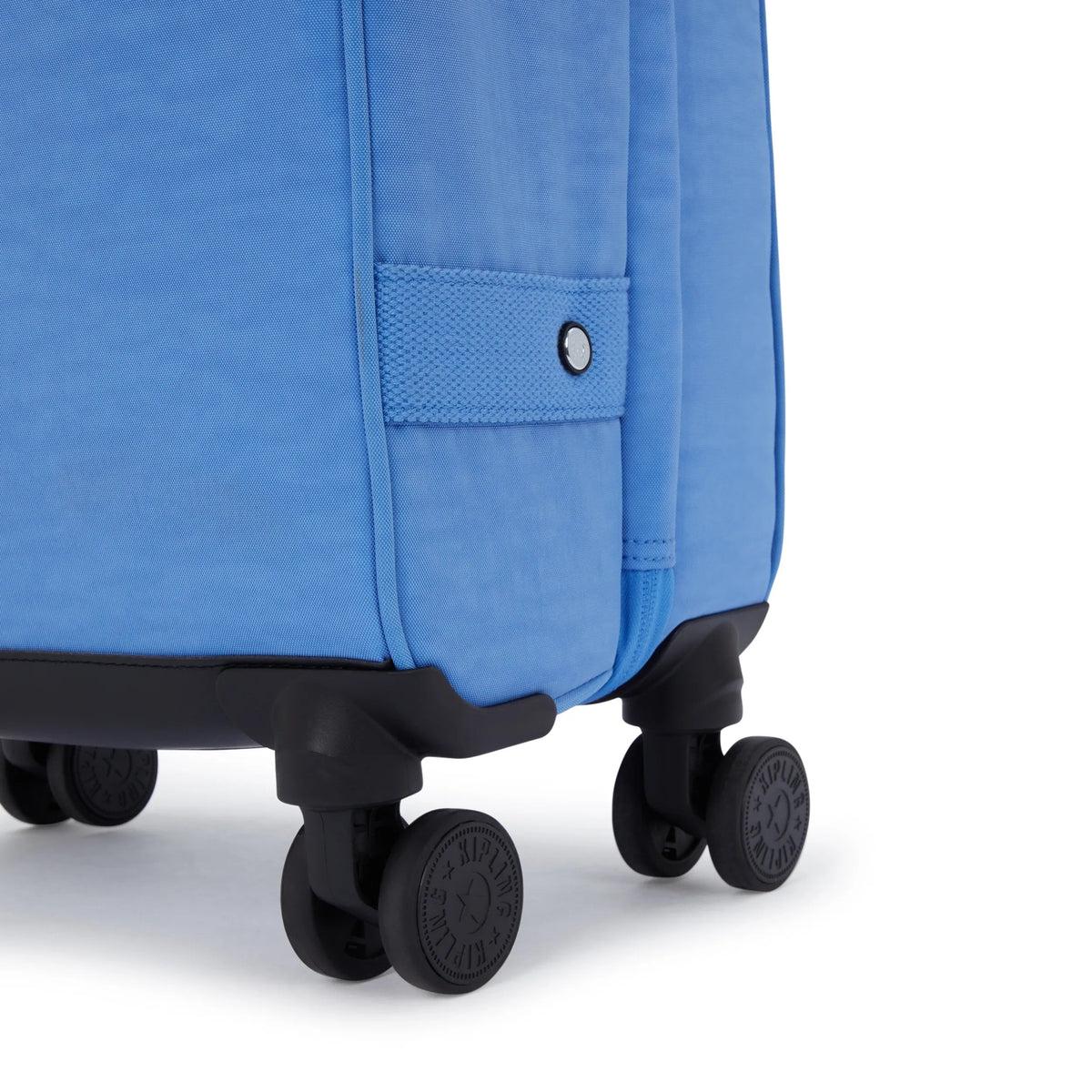 Kipling Spontaneous Small  Rolling Luggage-Carry On in Cocktail Blue — detail view