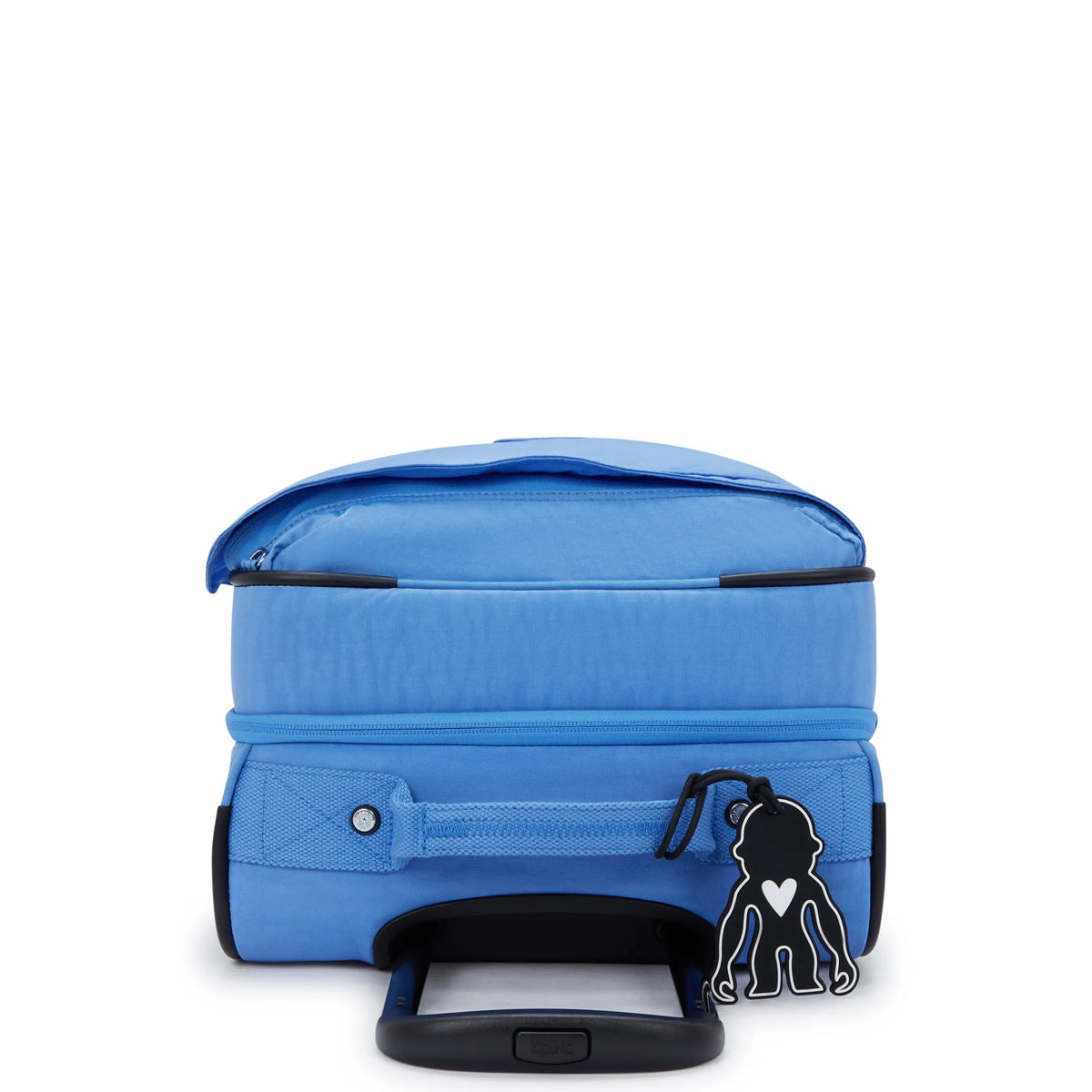 Kipling Spontaneous Small  Rolling Luggage-Carry On in Cocktail Blue — detail view 2