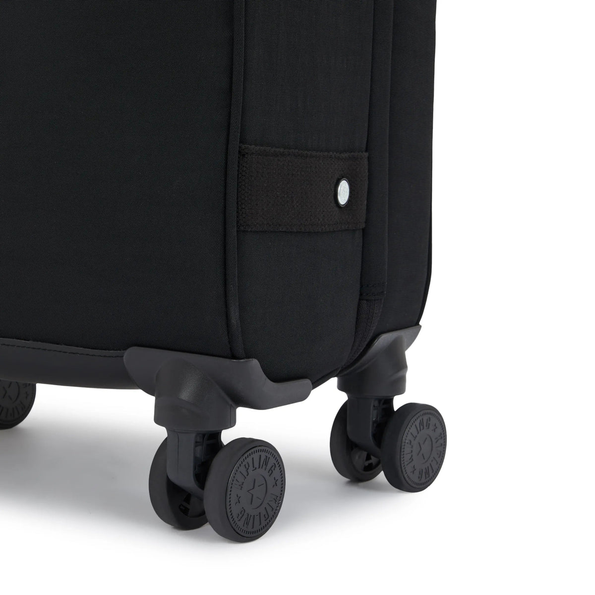 Kipling Spontaneous Small  Rolling Luggage-Carry On in Black — detail view