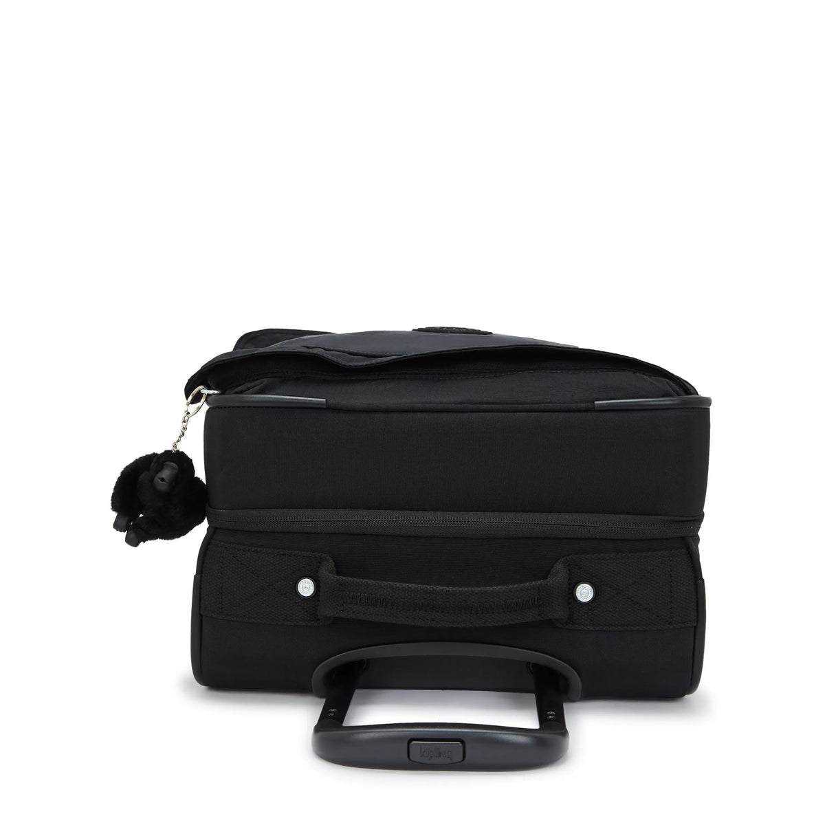 Kipling Spontaneous Small  Rolling Luggage-Carry On in Black — detail view 2